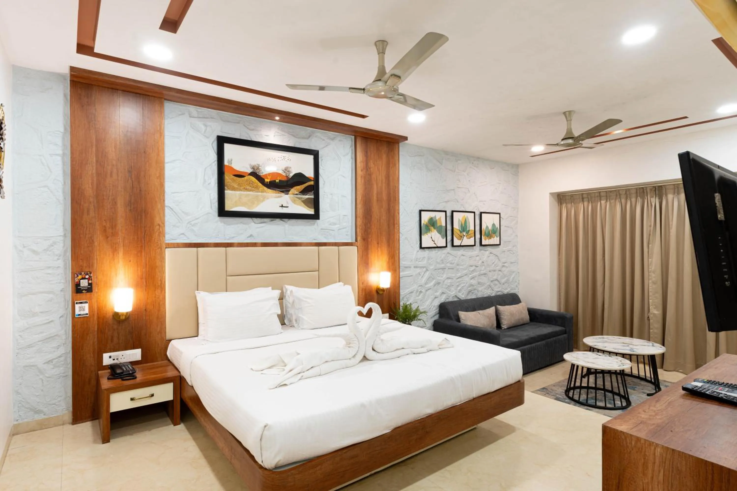 Bed in Visava Amusement Park & Resort Navi Mumbai