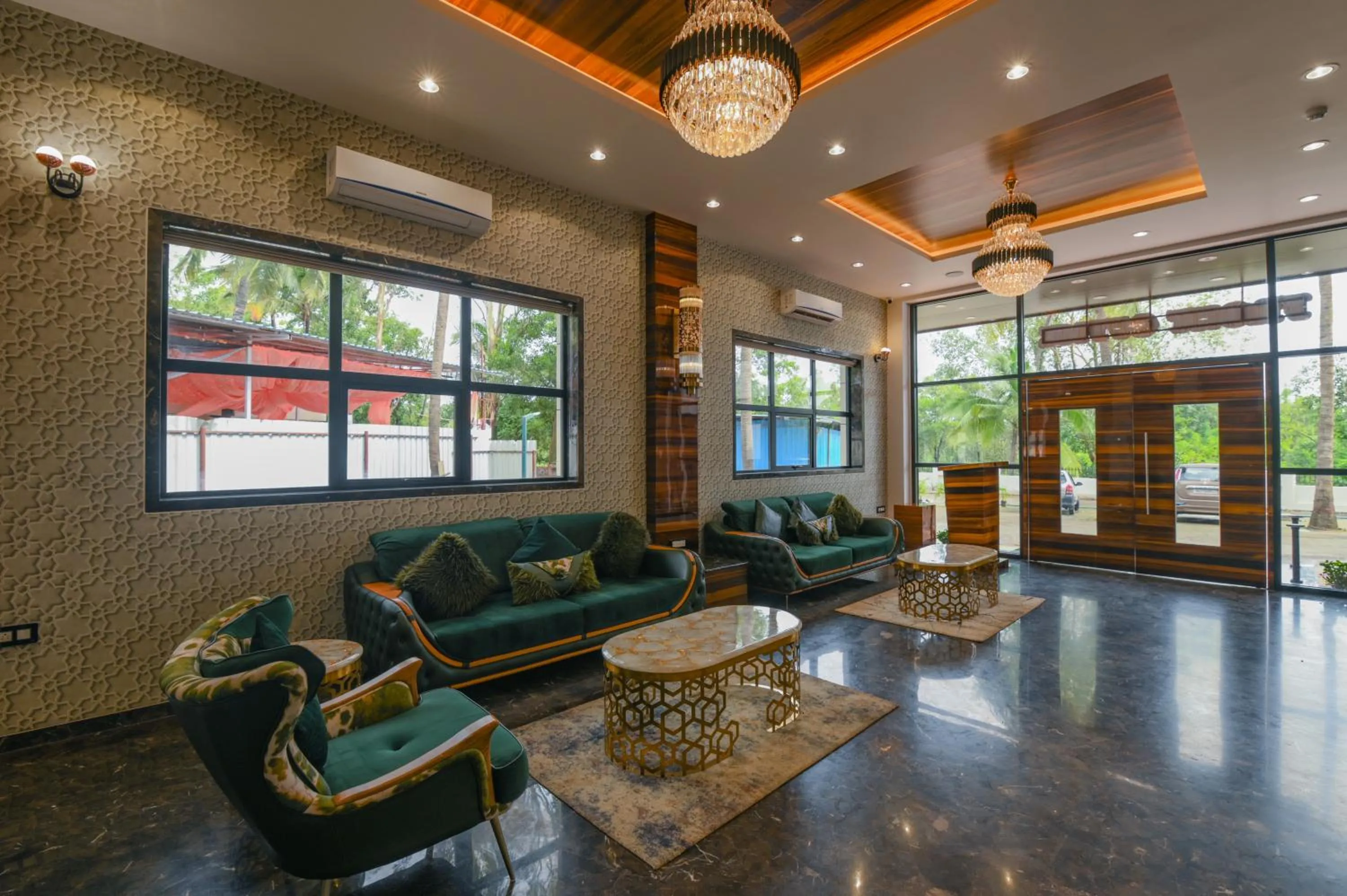 Lobby or reception in Visava Amusement Park & Resort Navi Mumbai