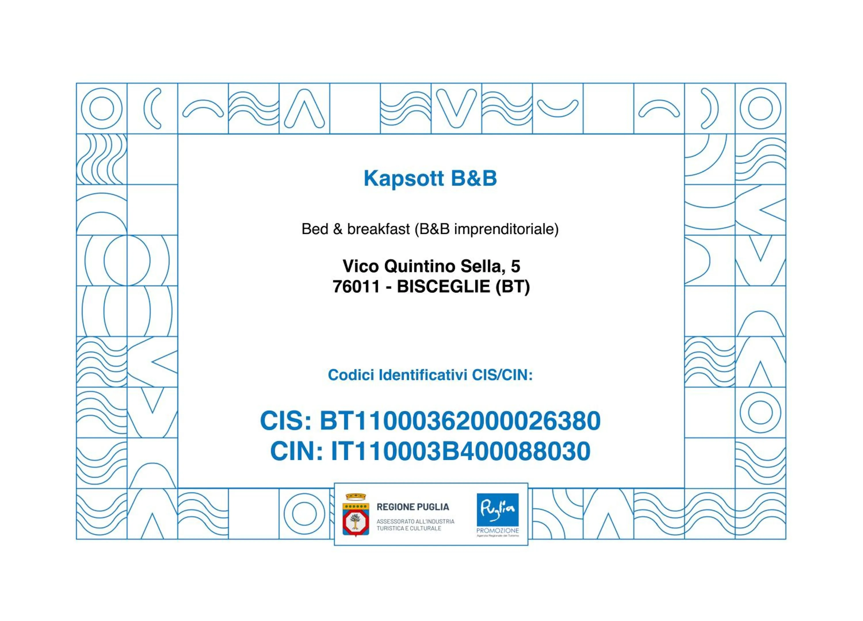 Lobby or reception in KAPSOTT B&B