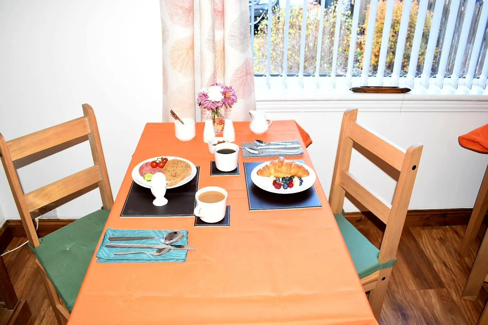 Dining area in Lycia Rooms +