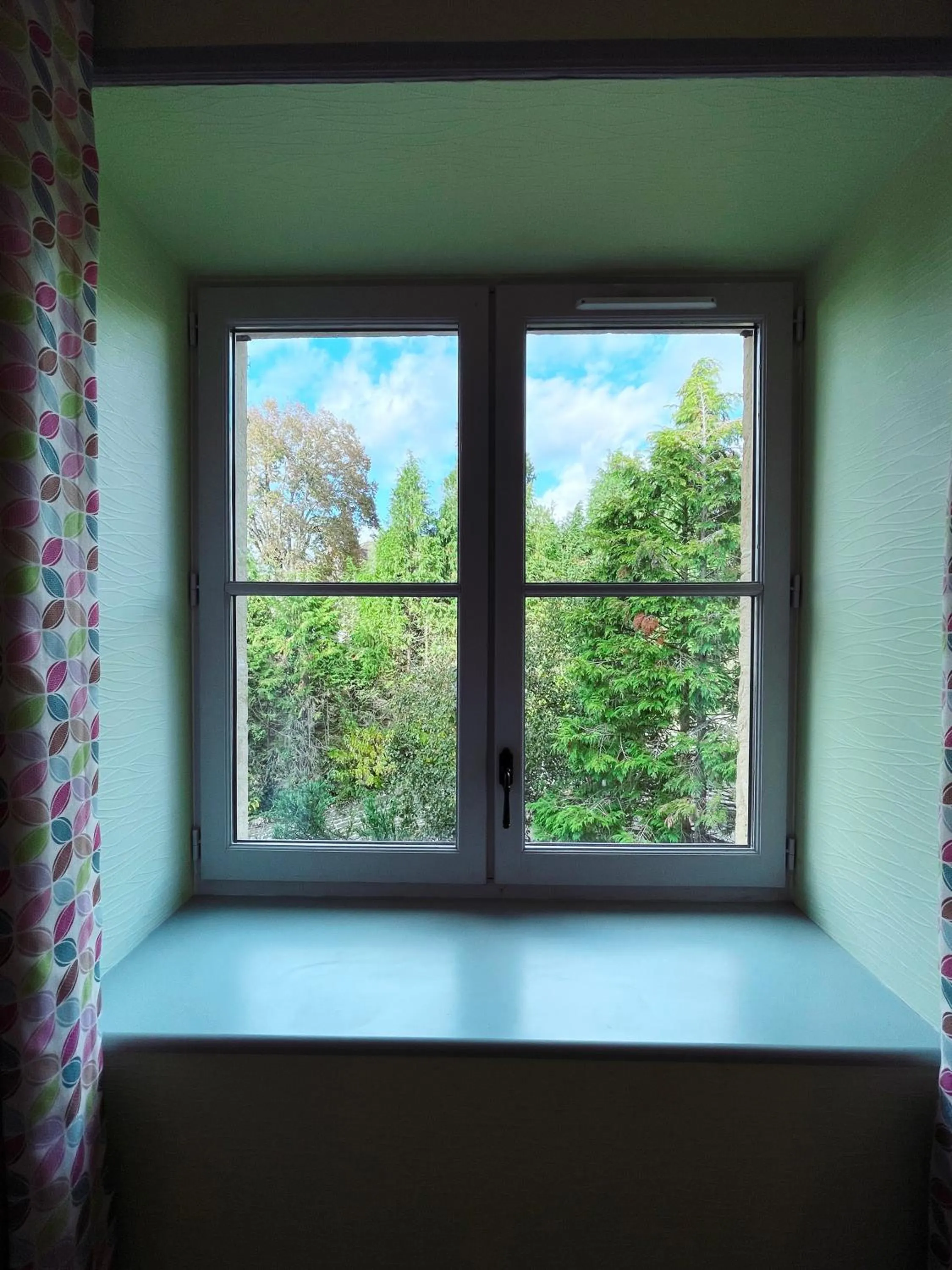 Garden view in La Maison Verneuil