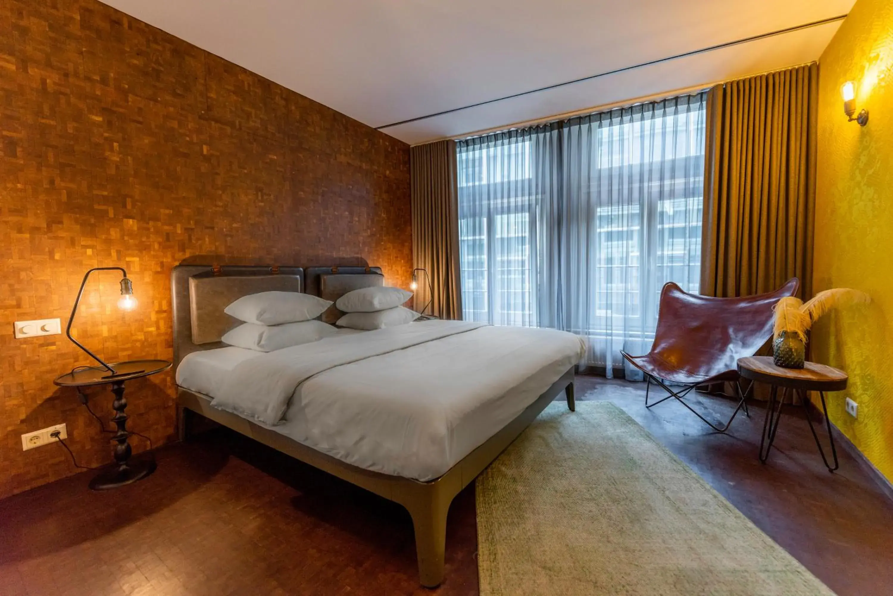 Bed in Hotel V Nesplein Bed in Hotel V Nesplein