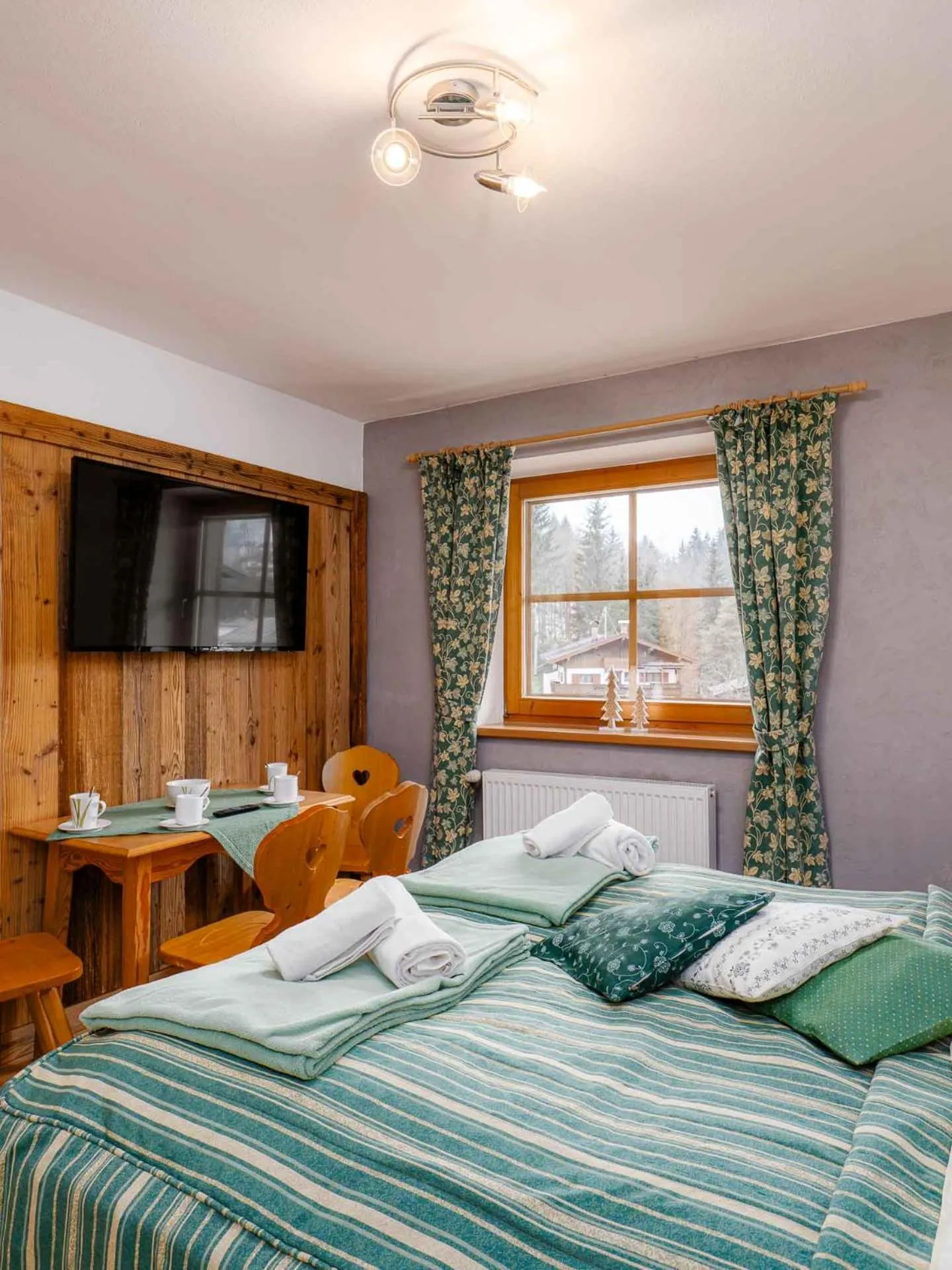 Bed in Gasthaus Auwirt
