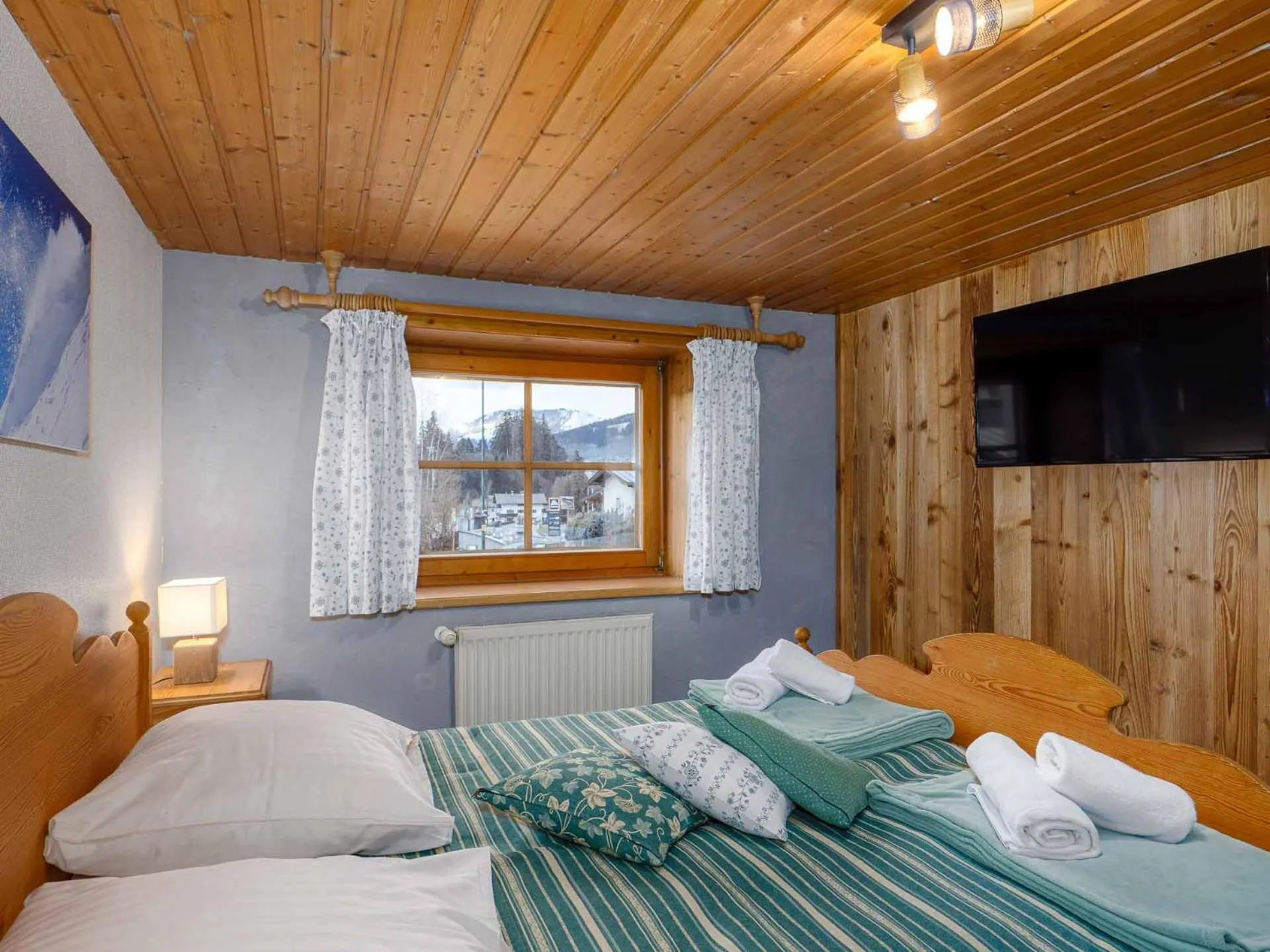 Bed in Gasthaus Auwirt