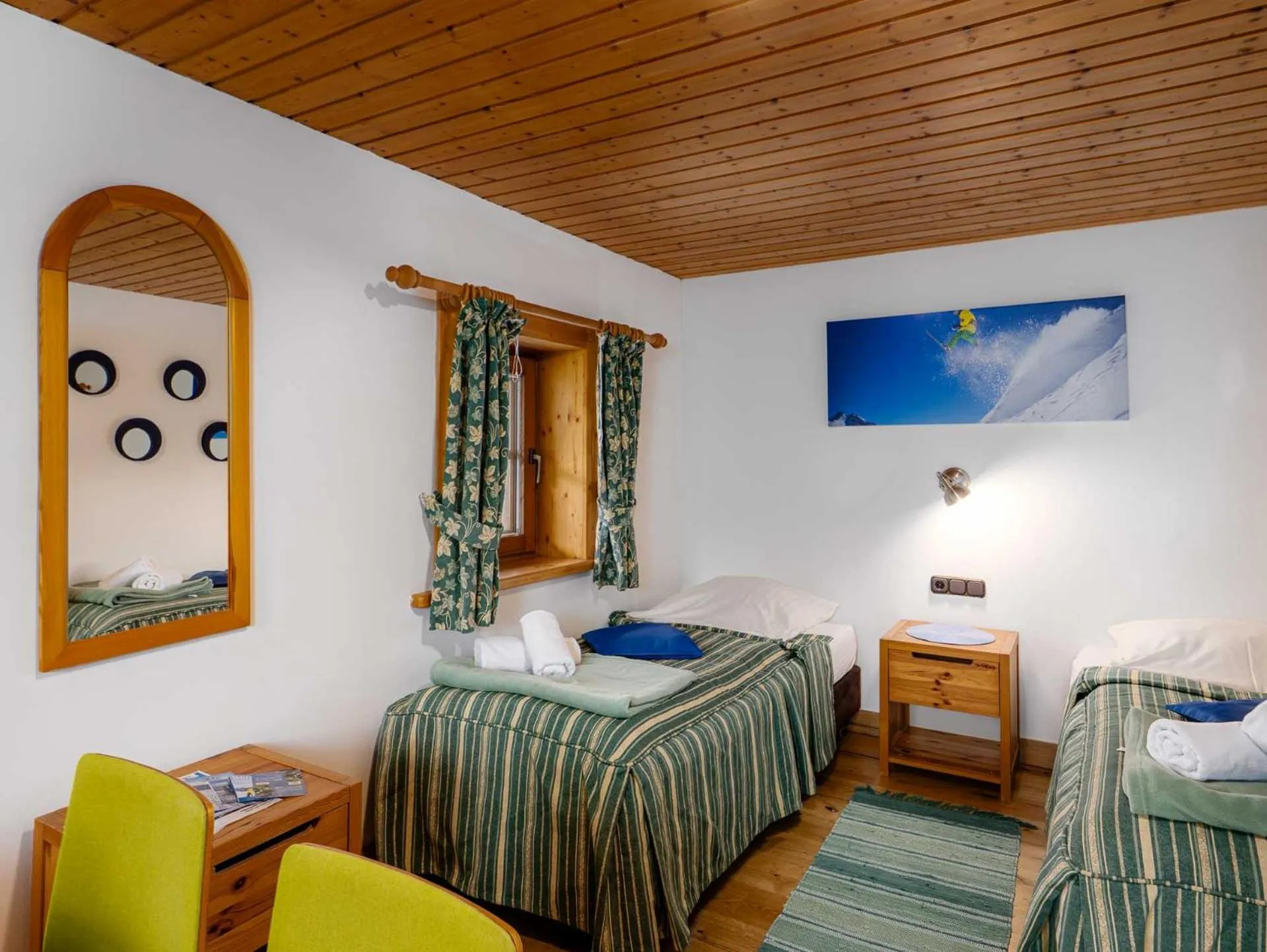 Bed in Gasthaus Auwirt