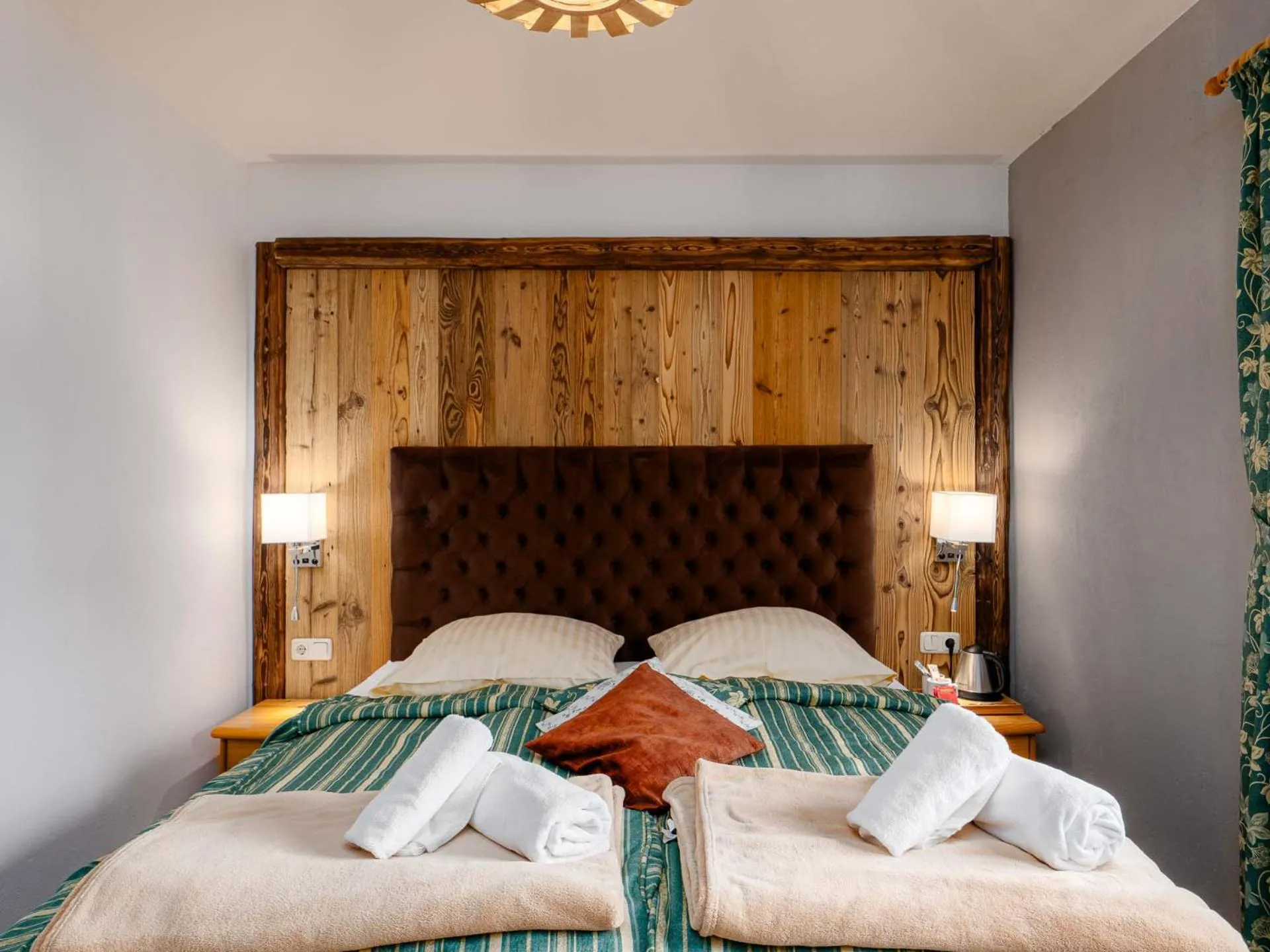 Bed in Gasthaus Auwirt