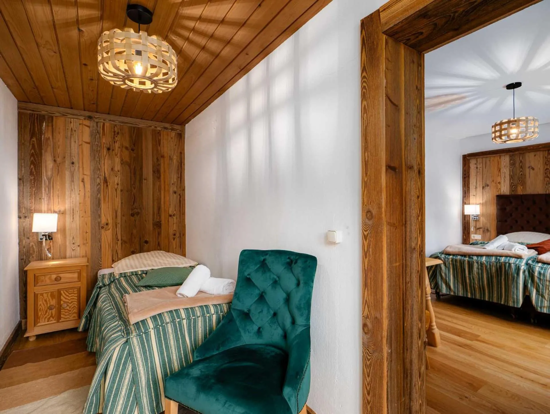 Bed in Gasthaus Auwirt