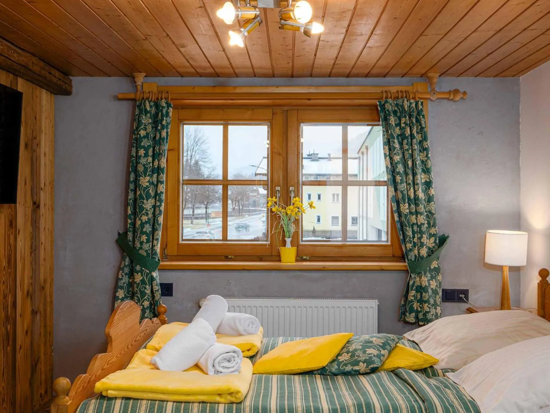 Bed in Gasthaus Auwirt