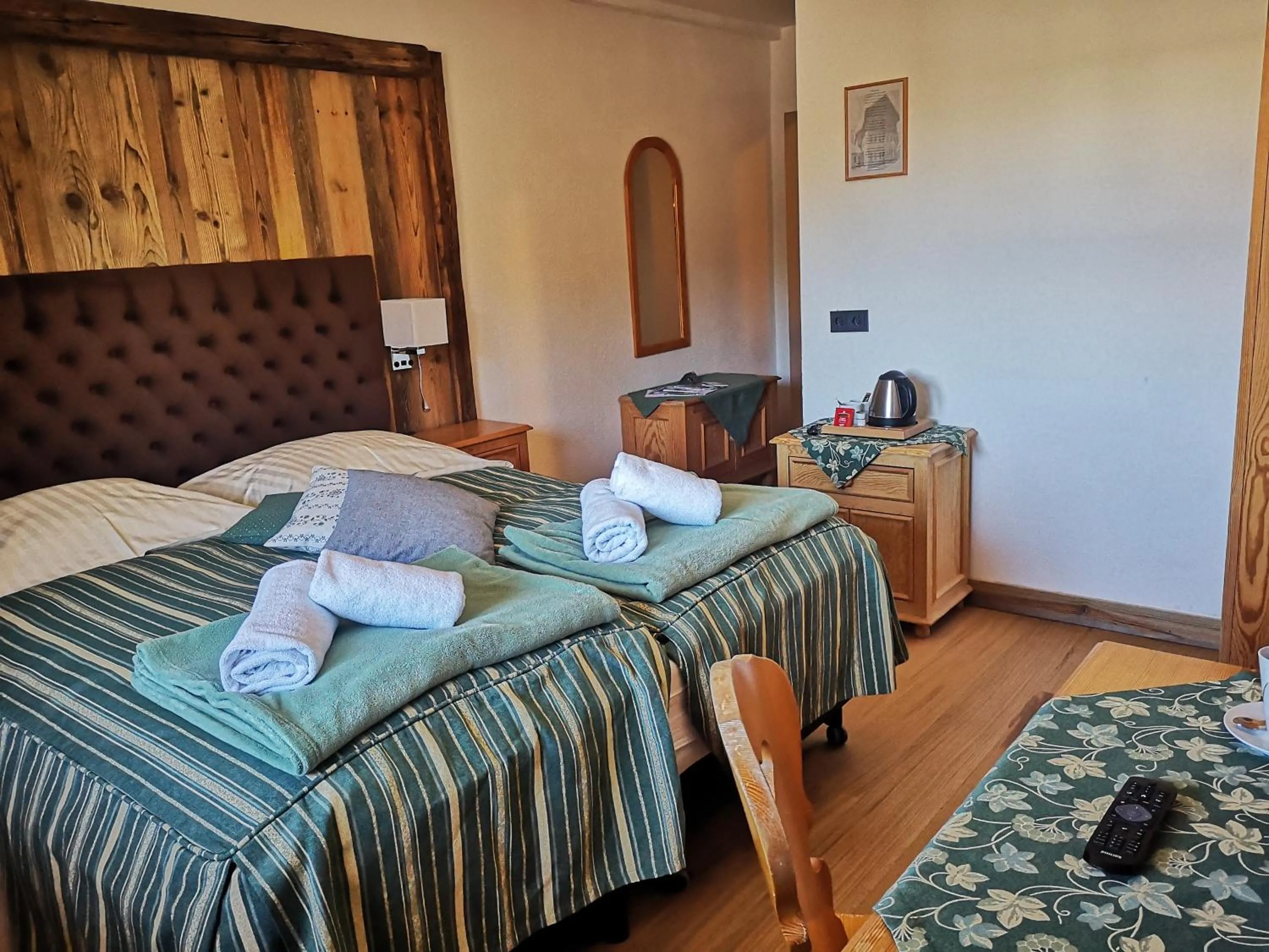 Bed in Gasthaus Auwirt
