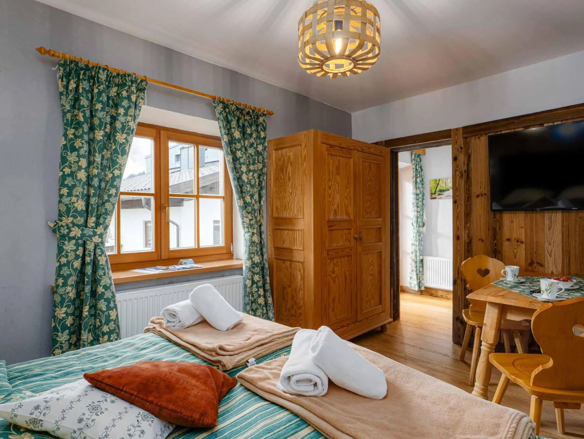 Bed in Gasthaus Auwirt