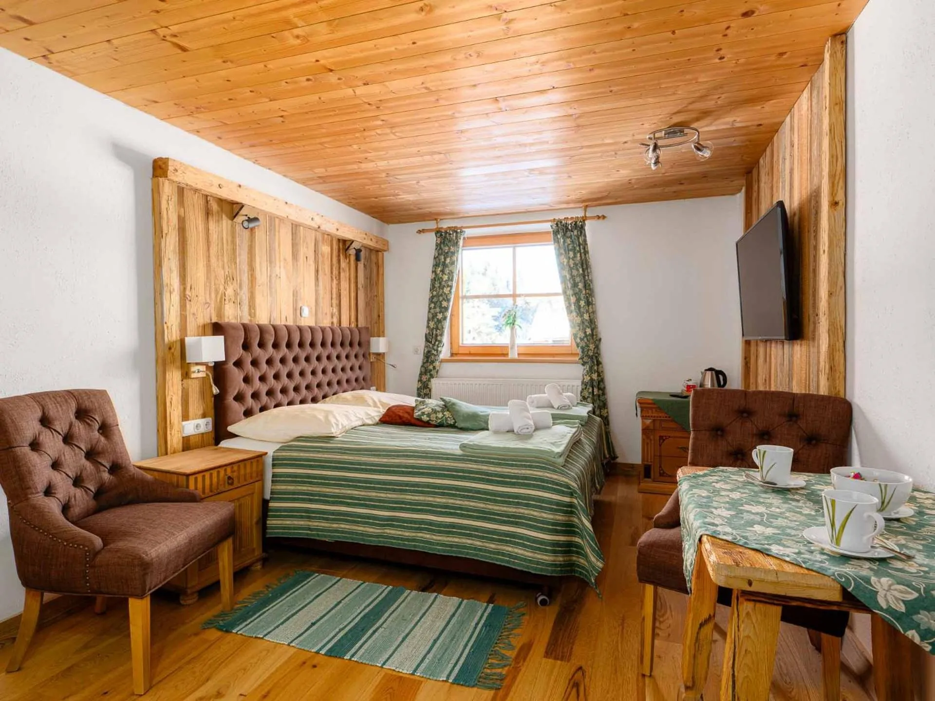 Bed in Gasthaus Auwirt