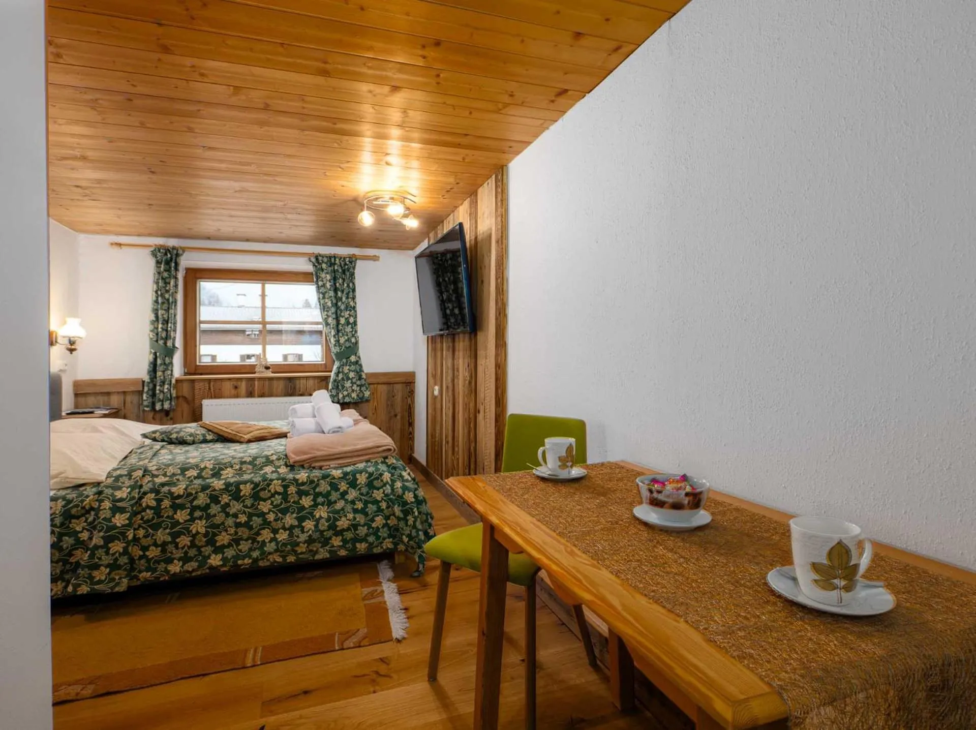 Bed in Gasthaus Auwirt