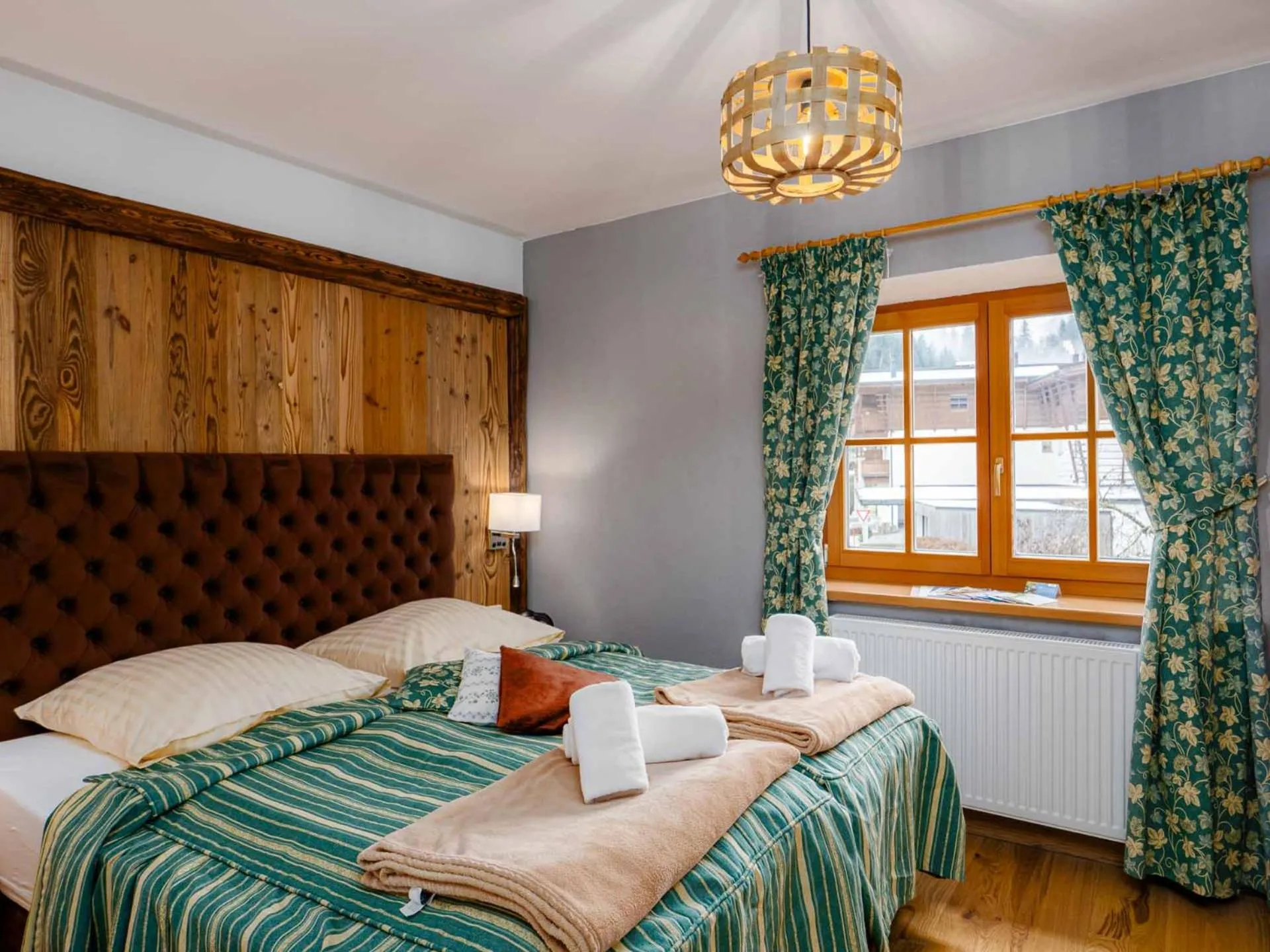 Bed in Gasthaus Auwirt