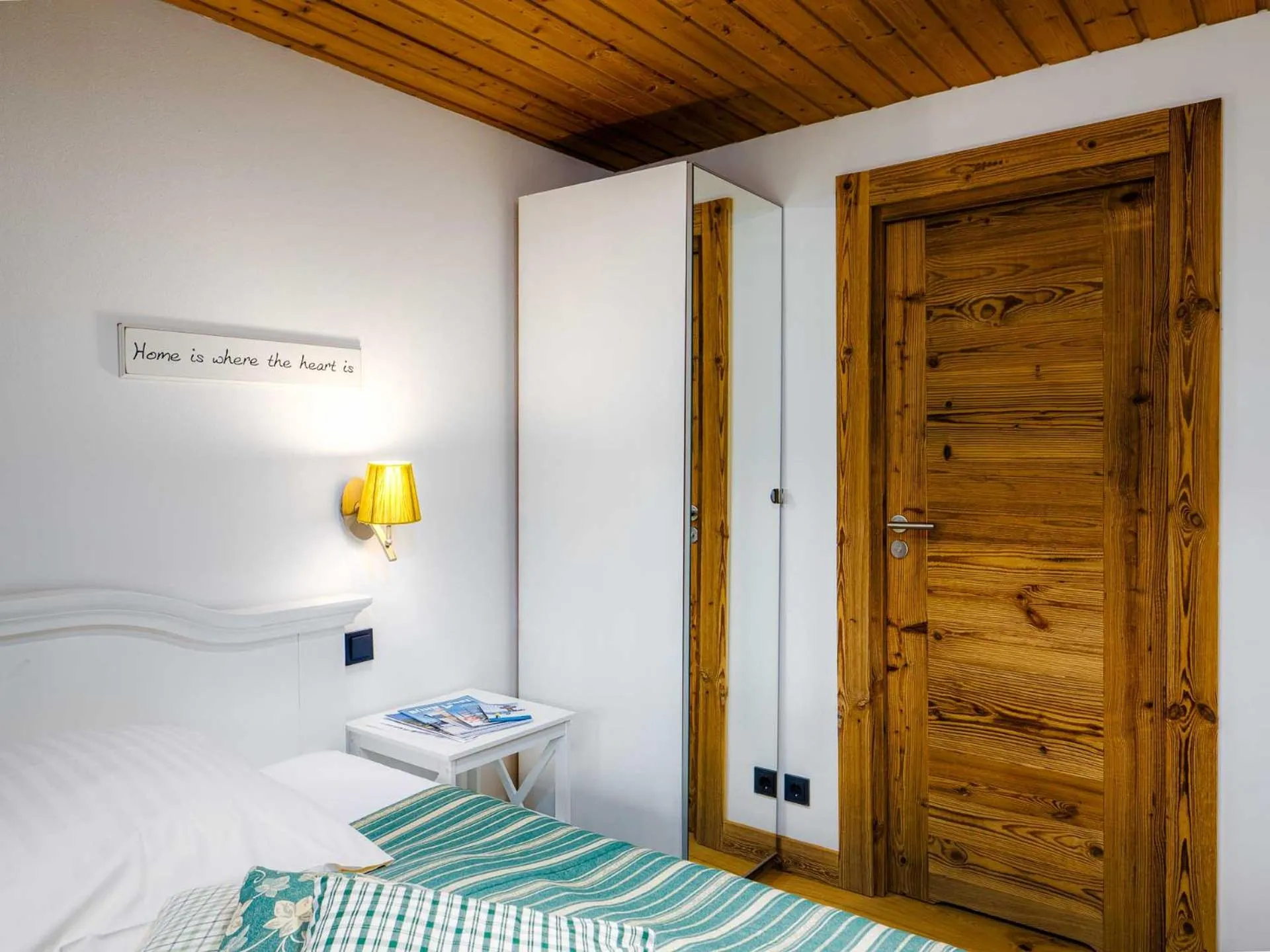 Bed in Gasthaus Auwirt
