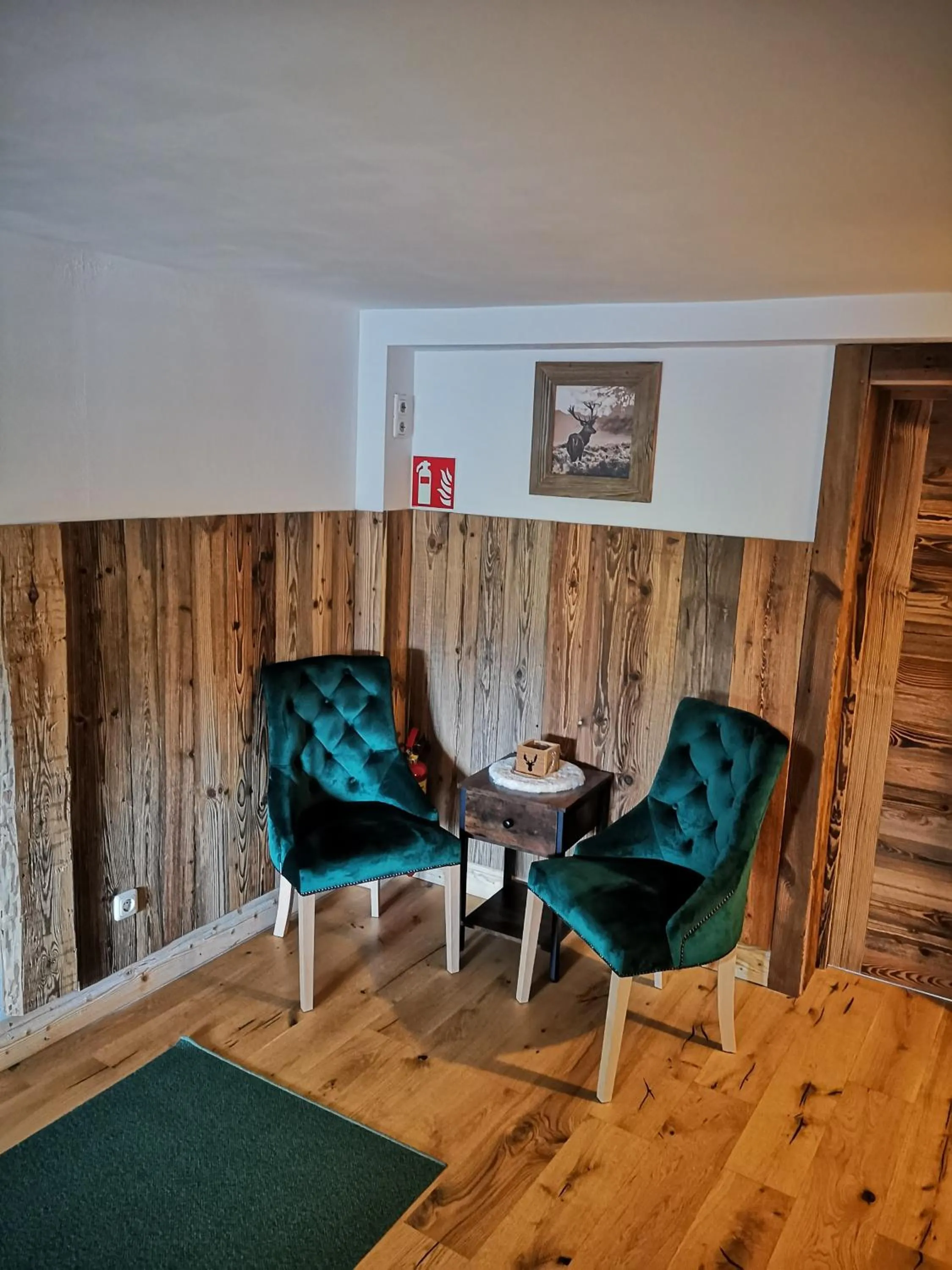 Lobby or reception in Gasthaus Auwirt