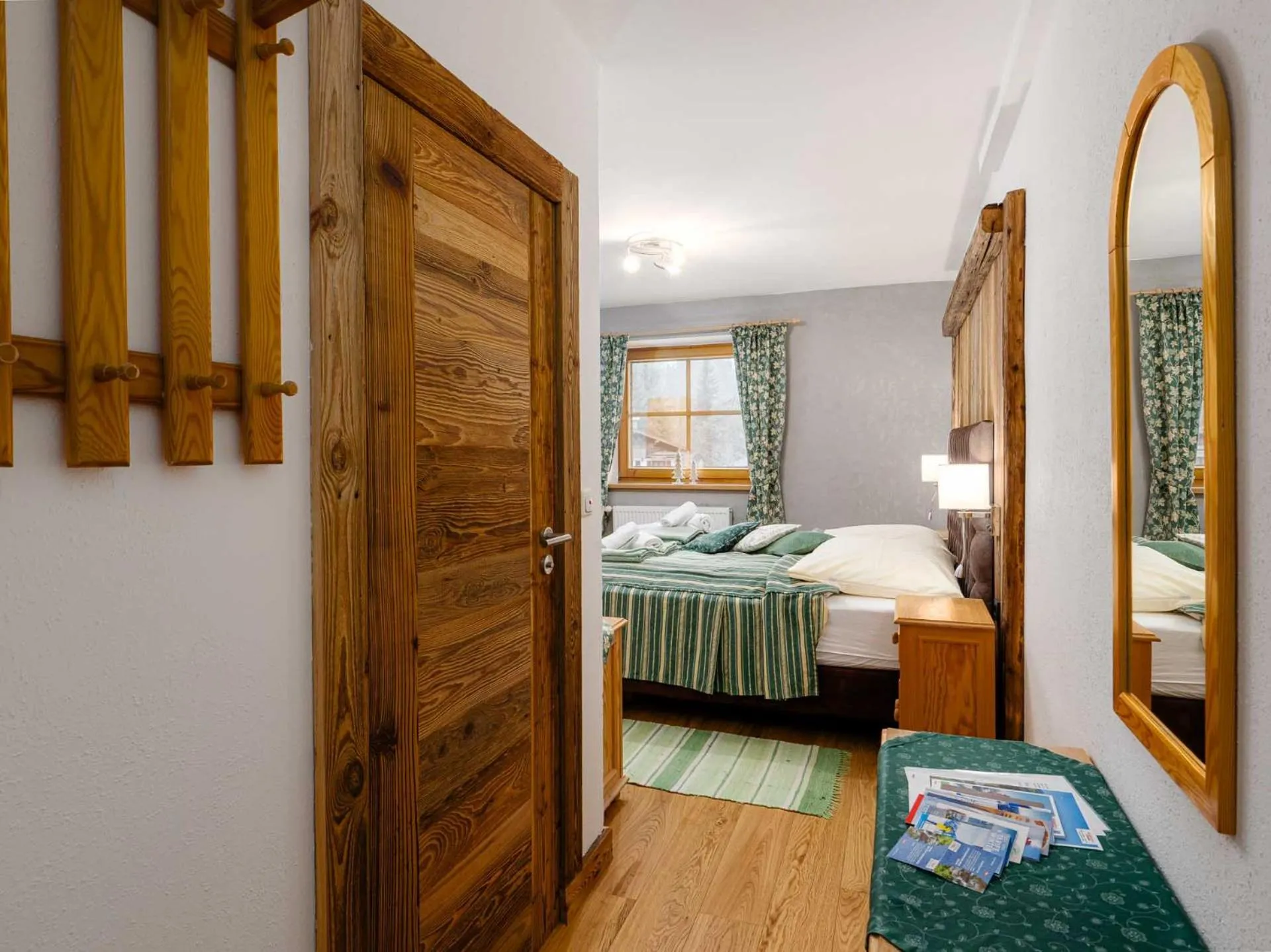 Bed in Gasthaus Auwirt