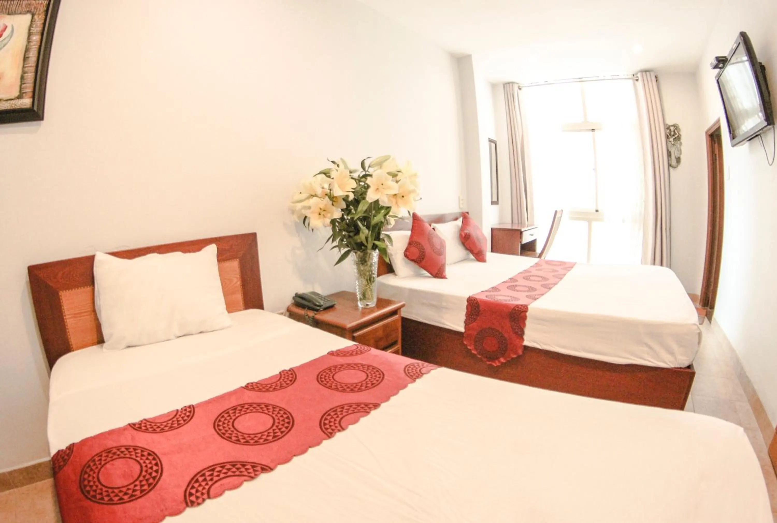 Bedroom in Sao Nam Hotel - Bui Vien Walking Street