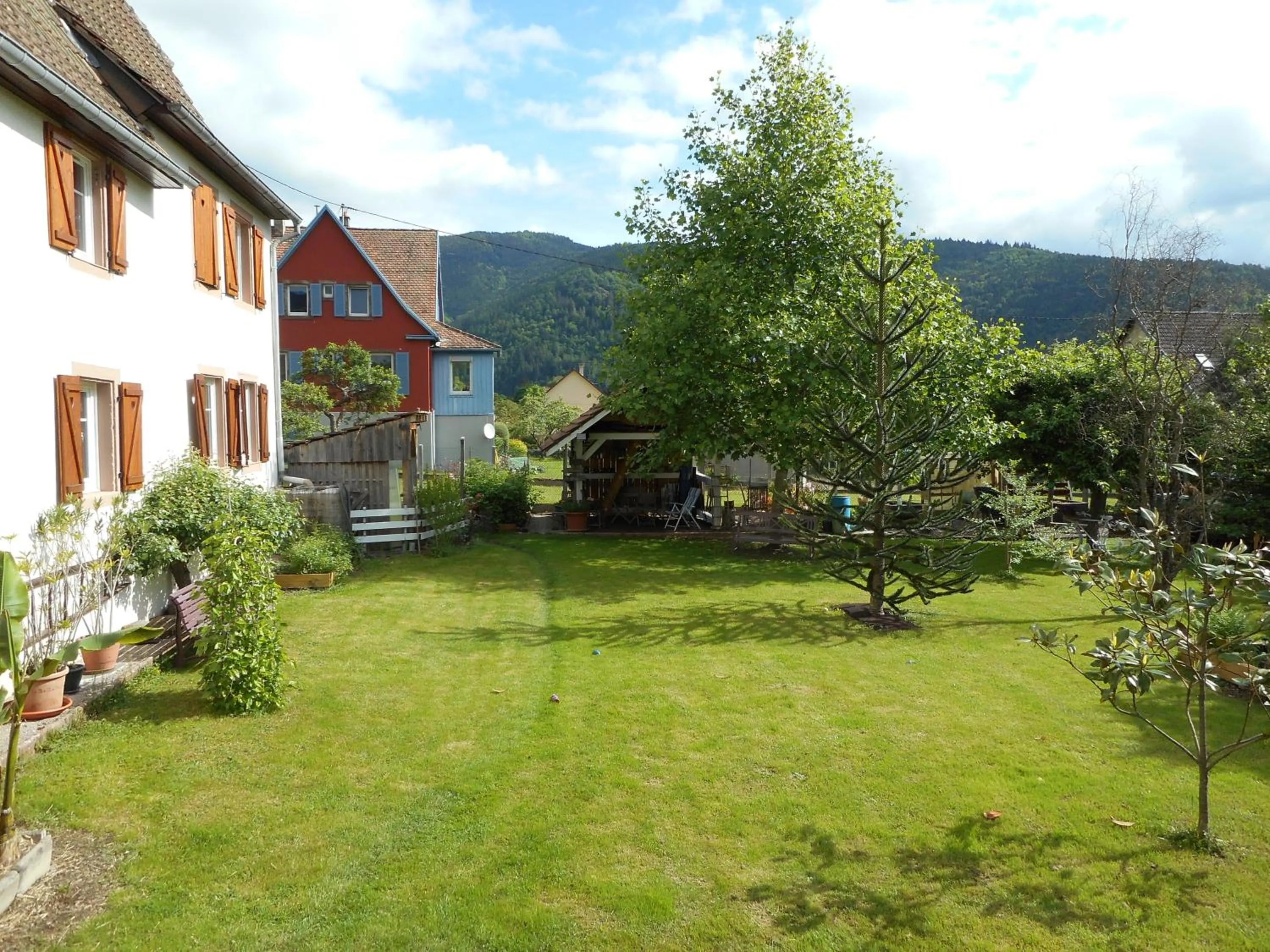 Garden in Gîte La Charmaie