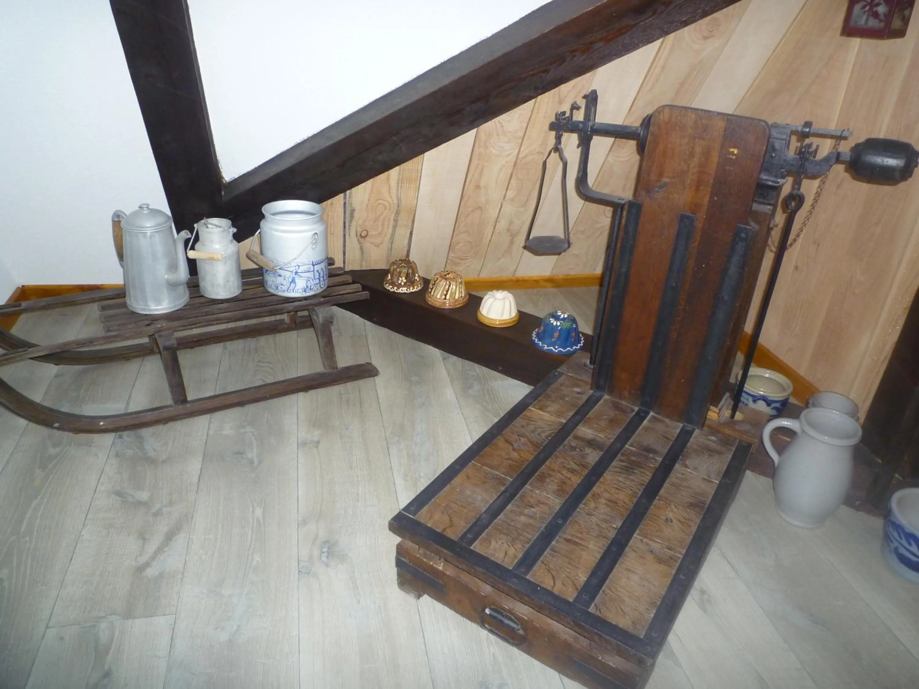 Decorative detail in Gîte La Charmaie