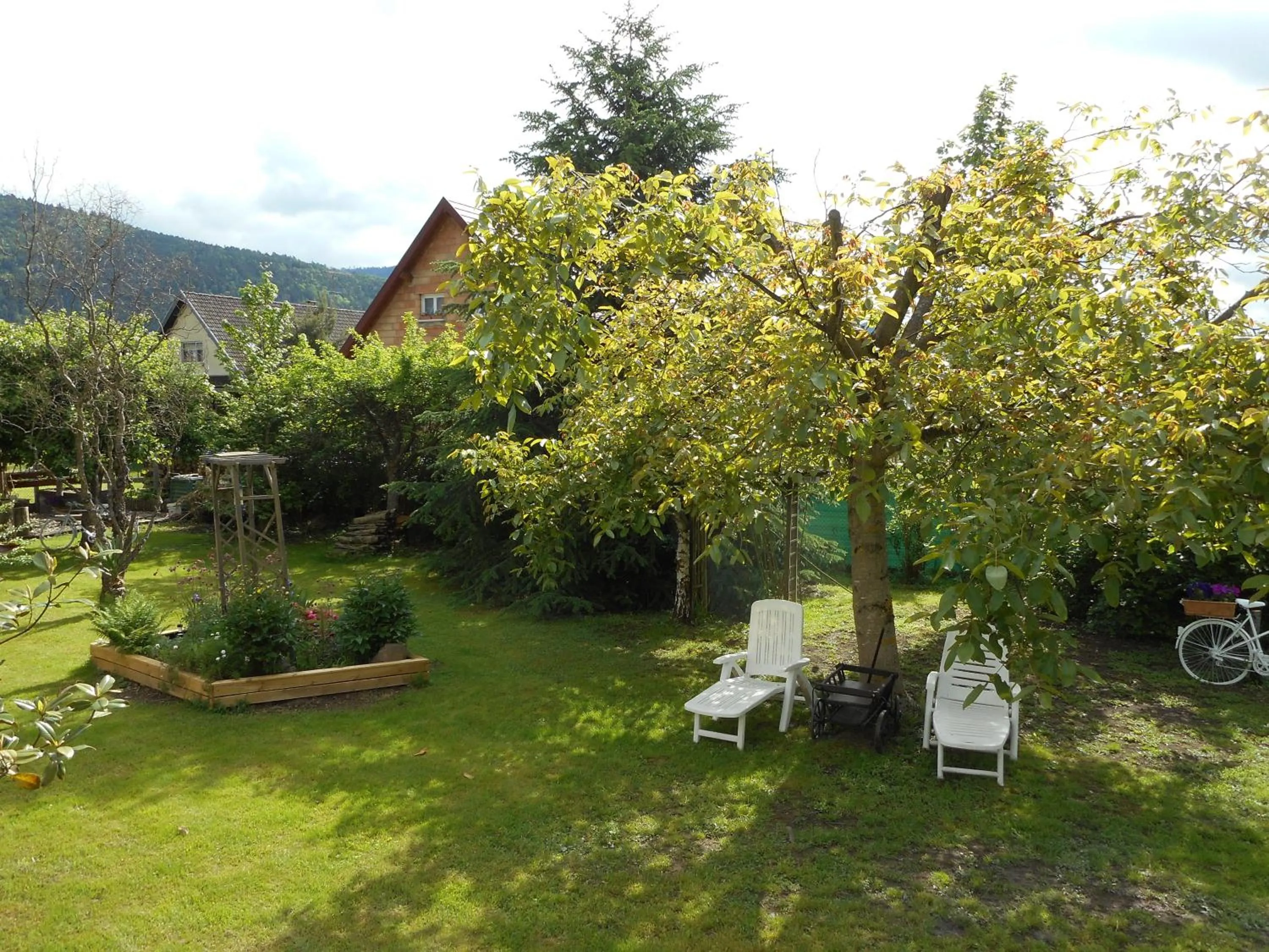 Garden in Gîte La Charmaie