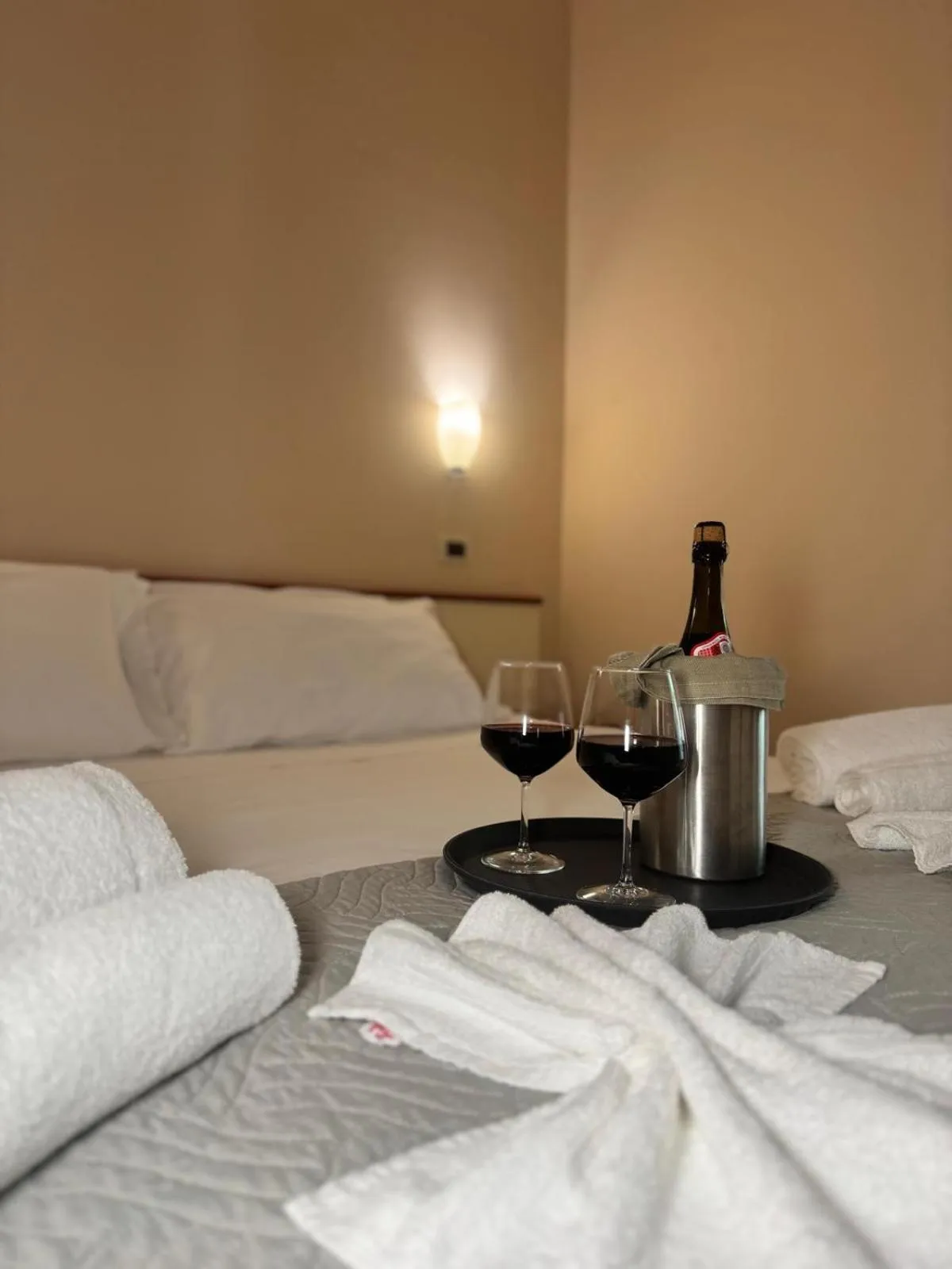 Food and drinks, Bed in Blue Hotel