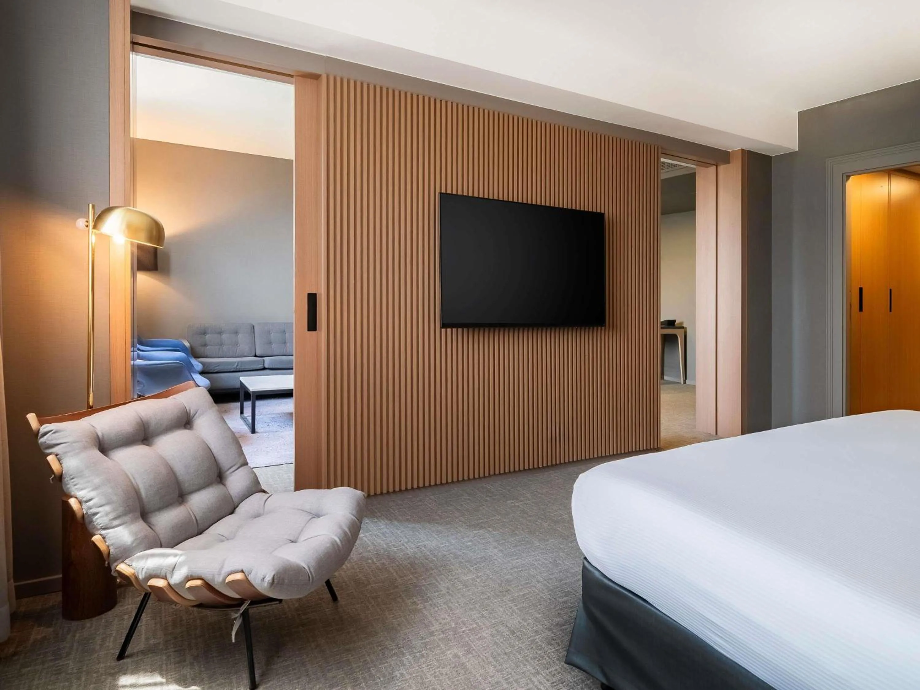 Bed in Pullman Sao Paulo Guarulhos Airport