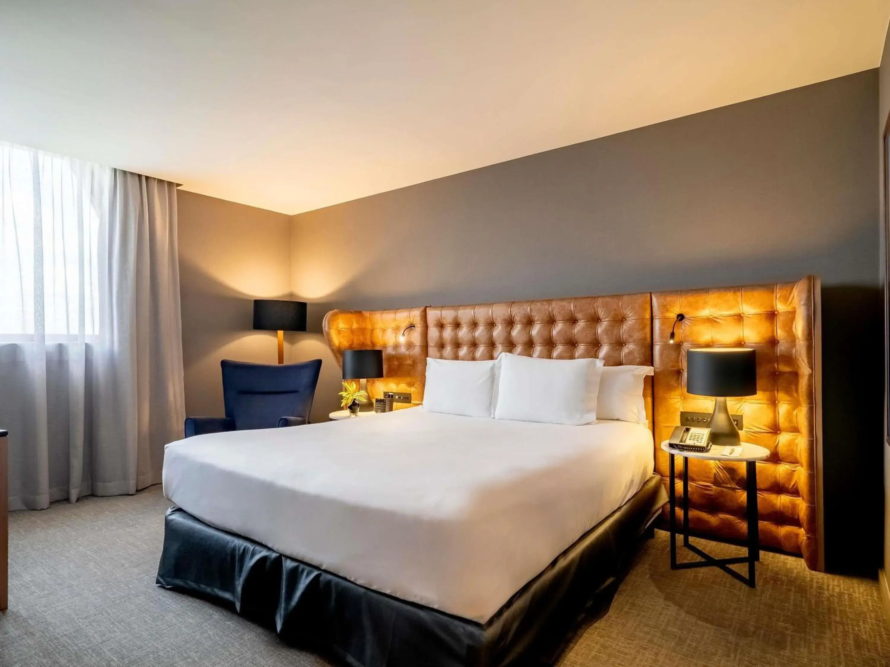 Bed in Pullman Sao Paulo Guarulhos Airport Bed in Pullman Sao Paulo Guarulhos Airport