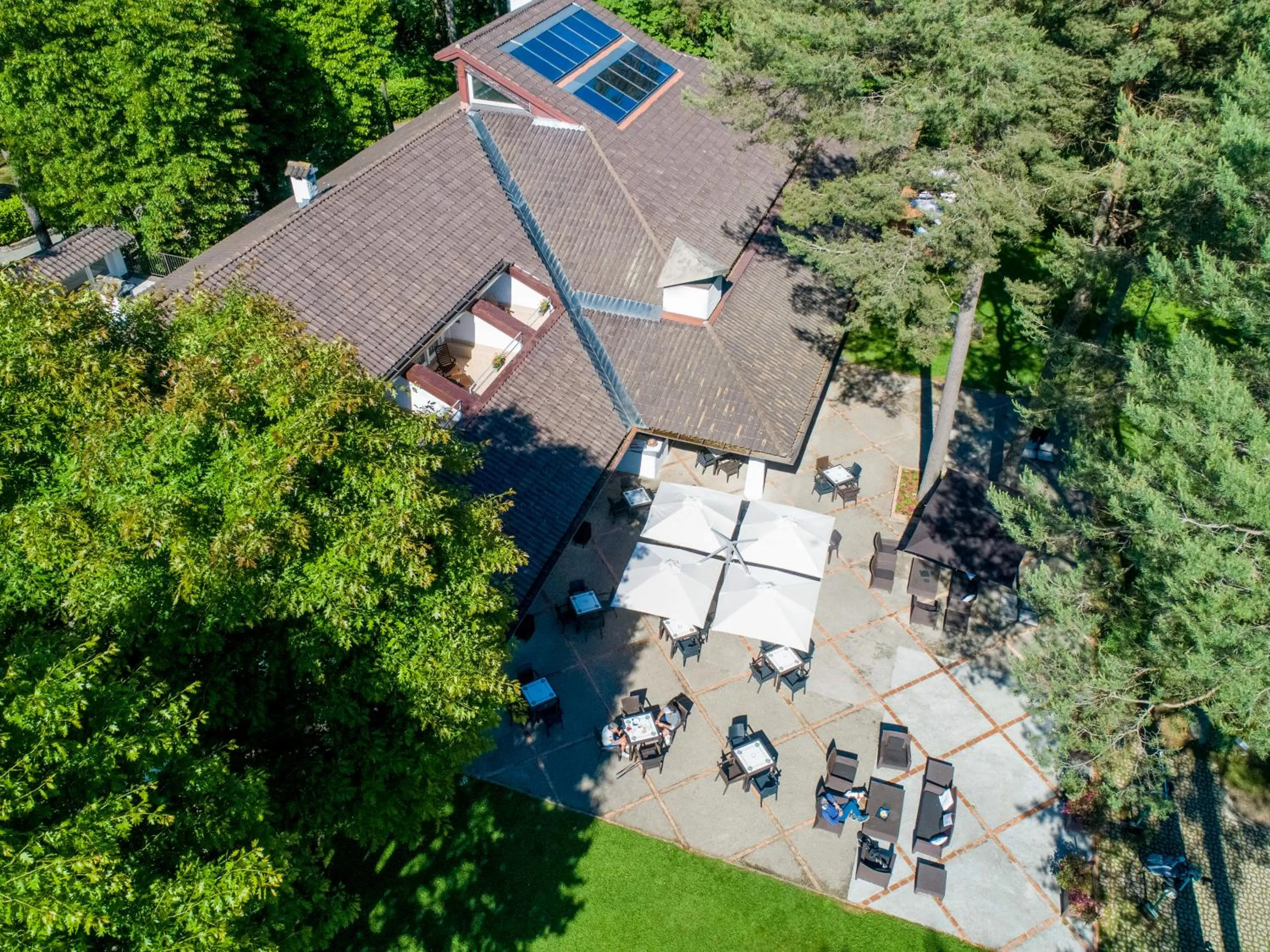 Bird's eye view in Golf Hotel La Pinetina