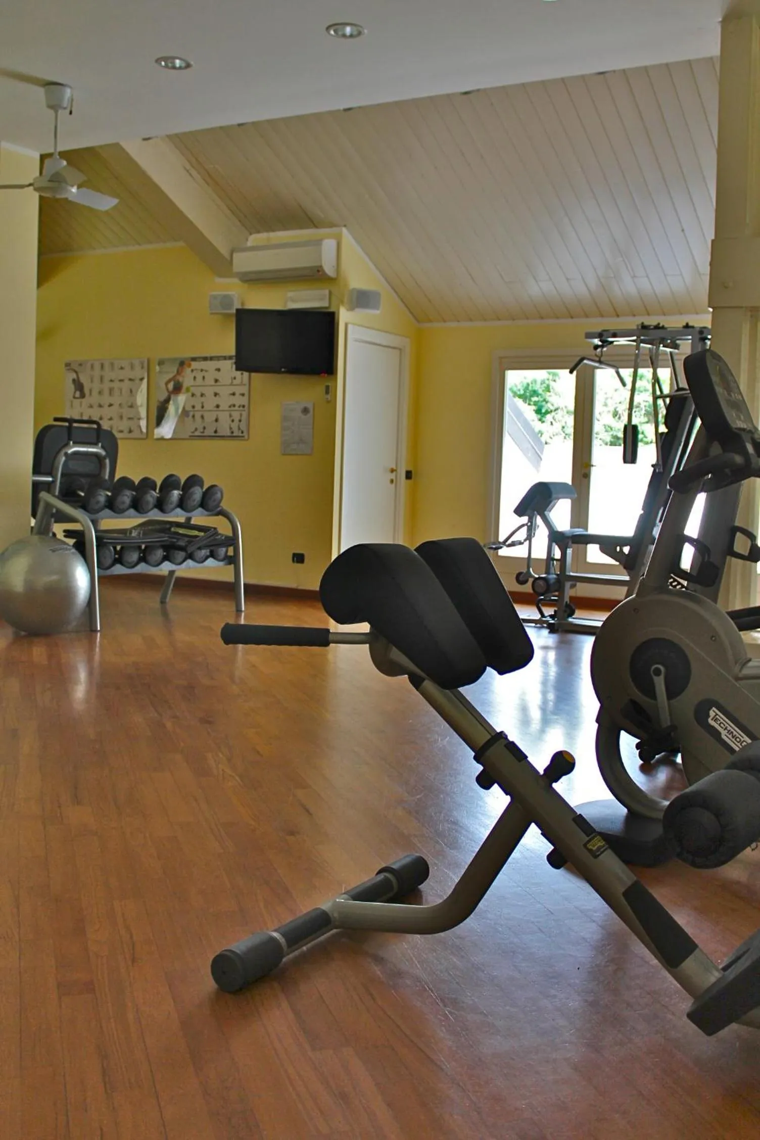 Fitness centre/facilities in Golf Hotel La Pinetina