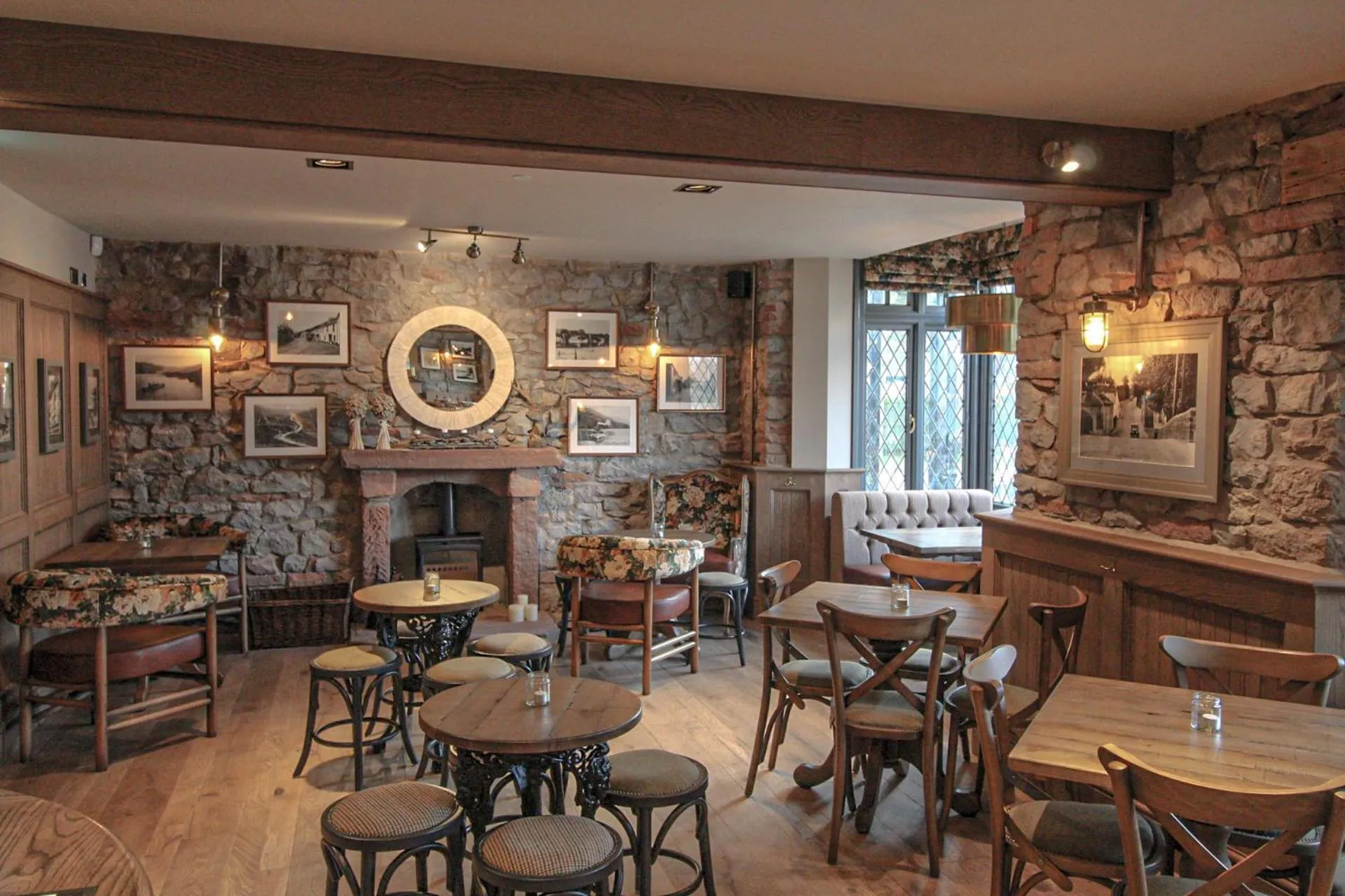 Dining area in The Pooley Bridge Inn