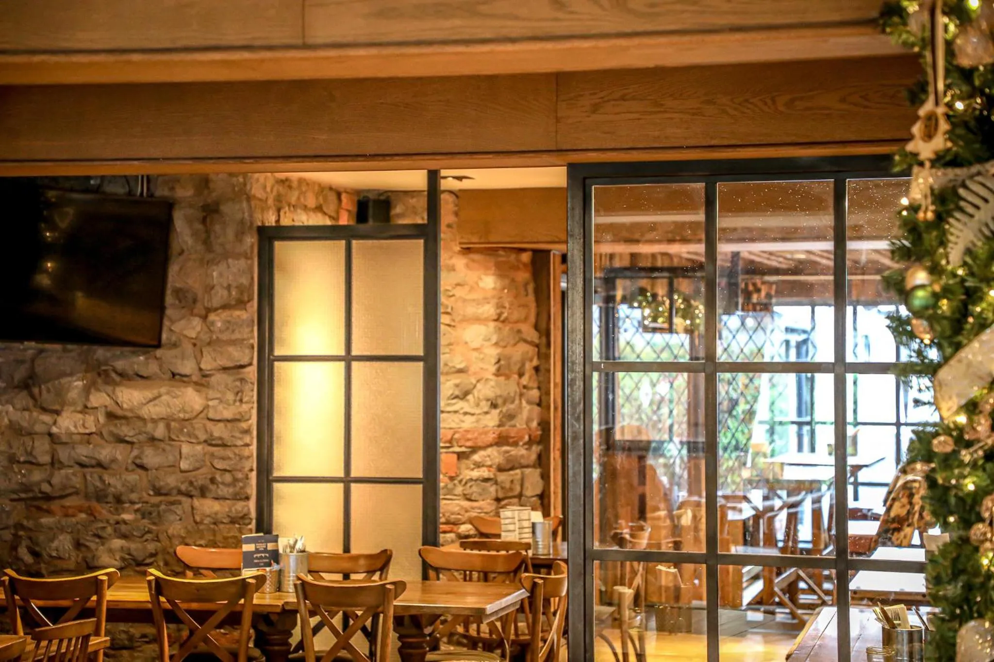 Dining area in The Pooley Bridge Inn