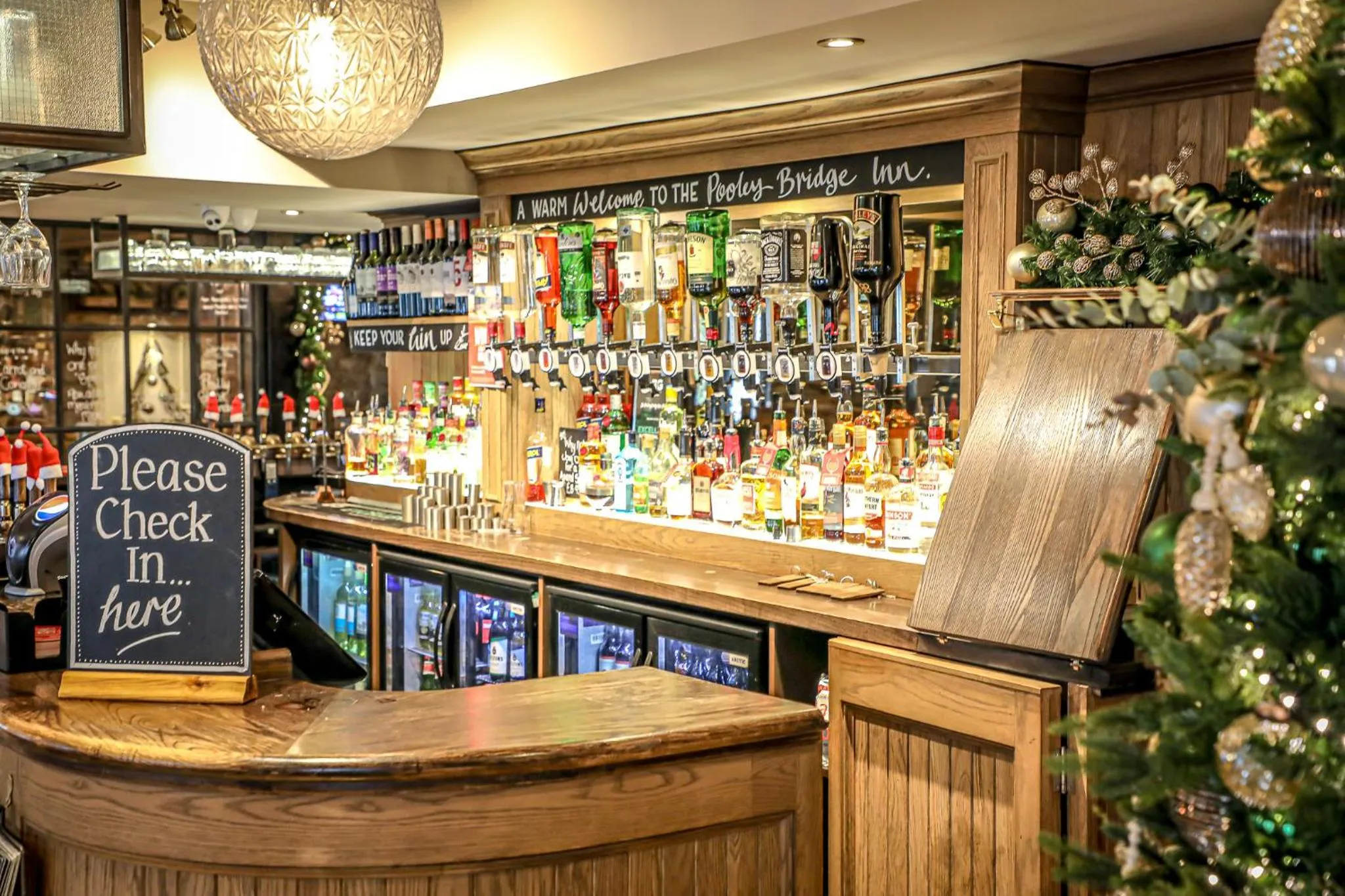Lounge or bar in The Pooley Bridge Inn