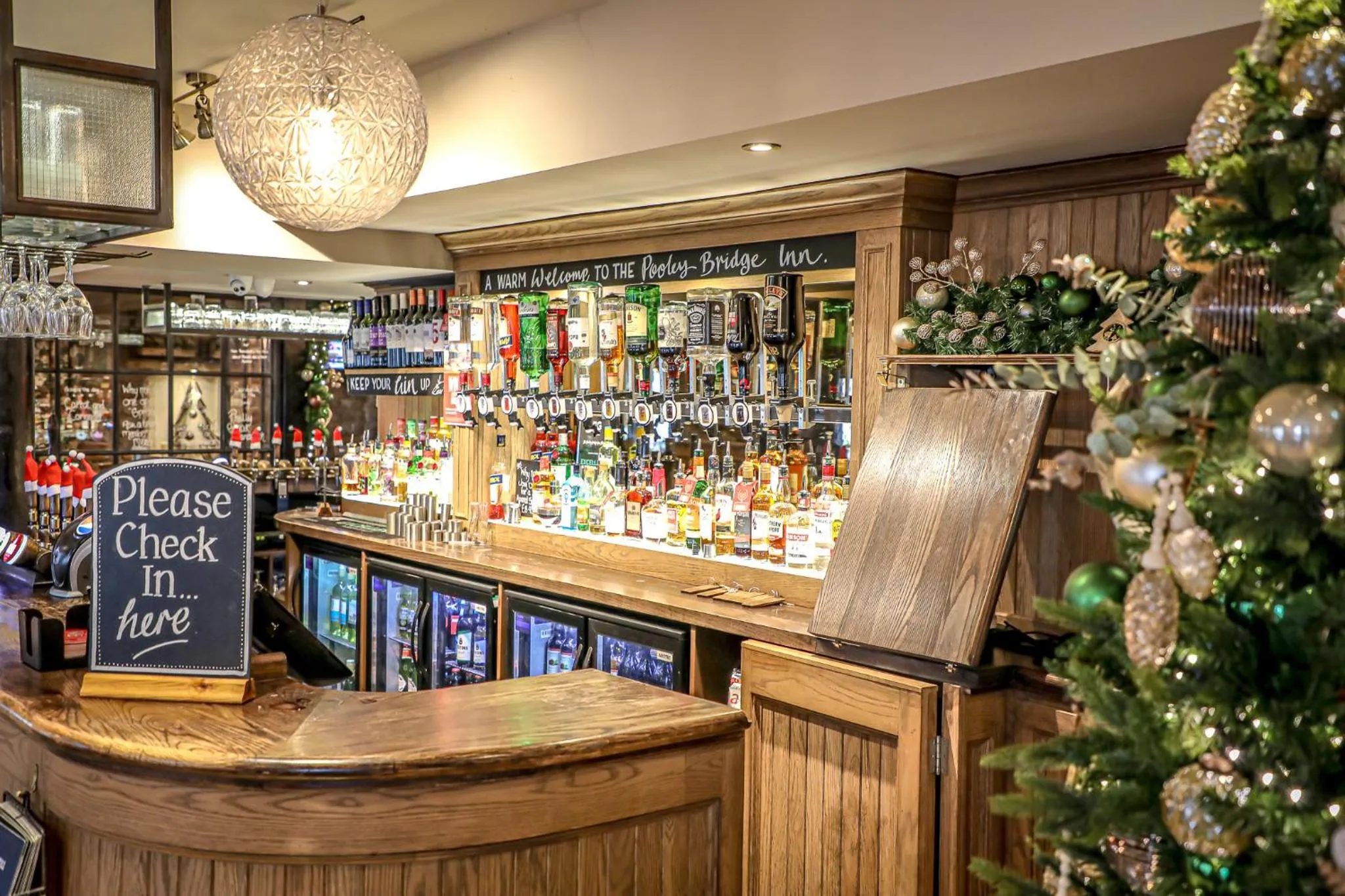 Lounge or bar in The Pooley Bridge Inn