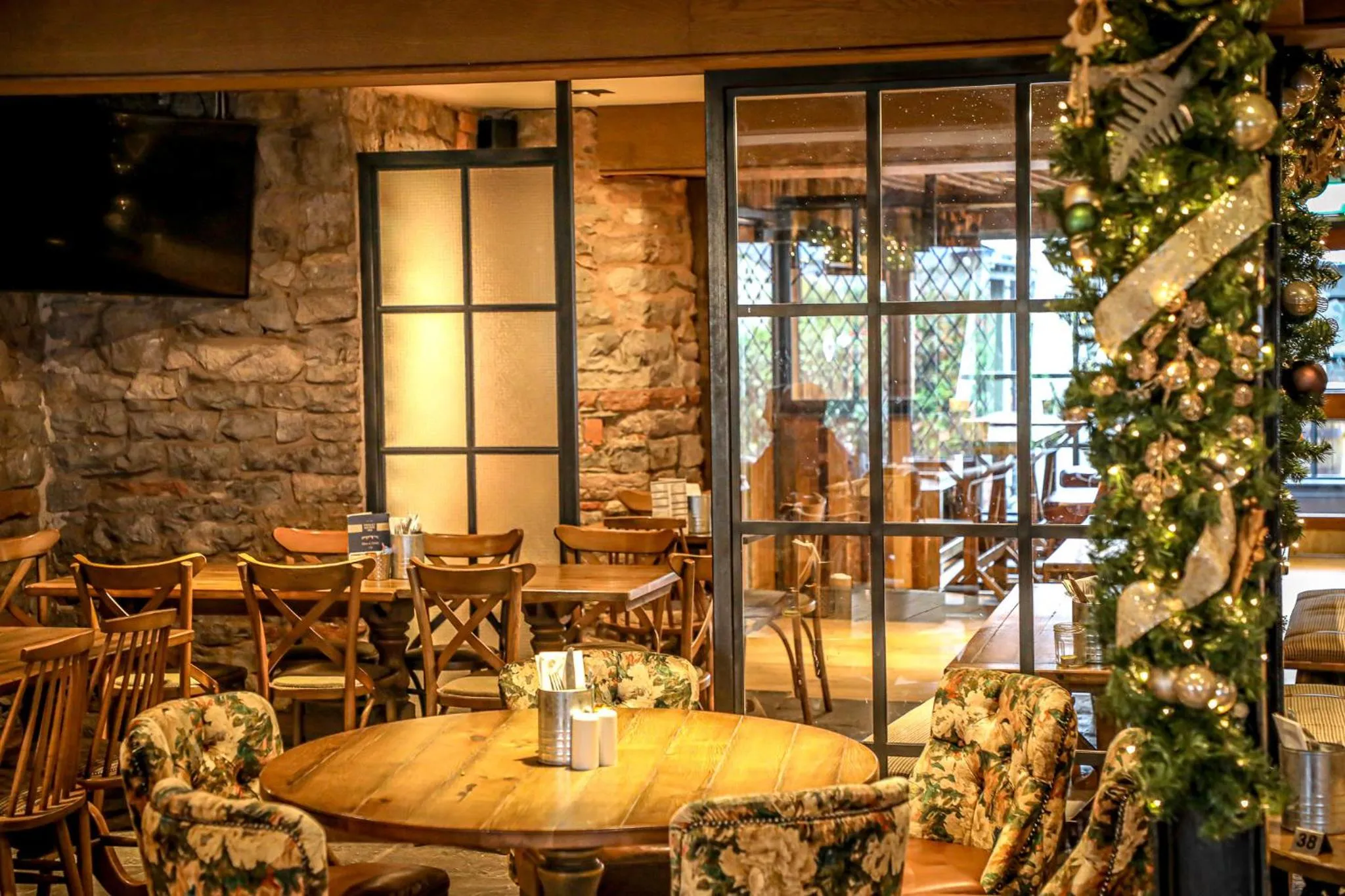 Dining area in The Pooley Bridge Inn
