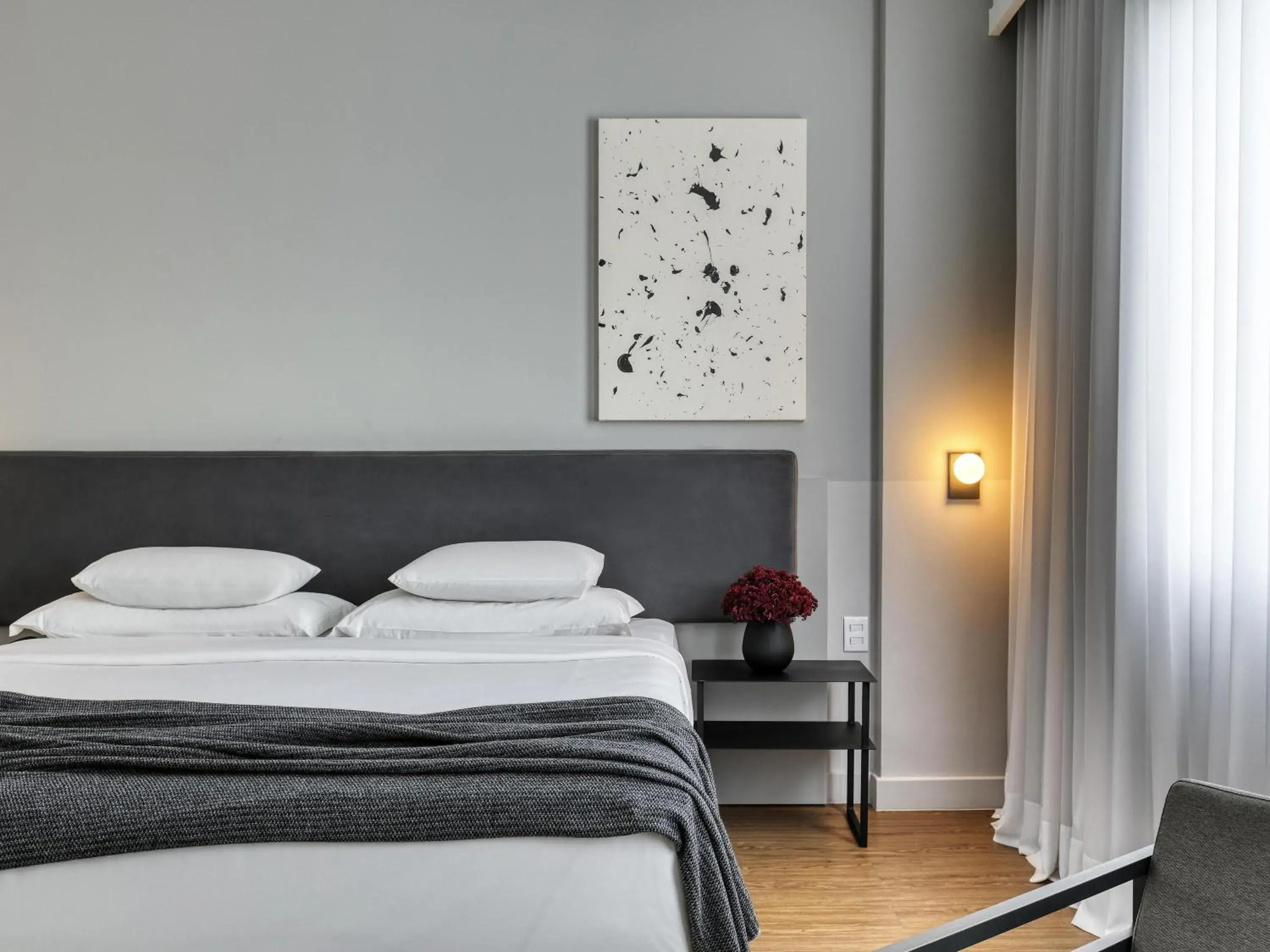 Bedroom, Bed in Caesar Business Belo Horizonte Belvedere Bedroom, Bed in Caesar Business Belo Horizonte Belvedere