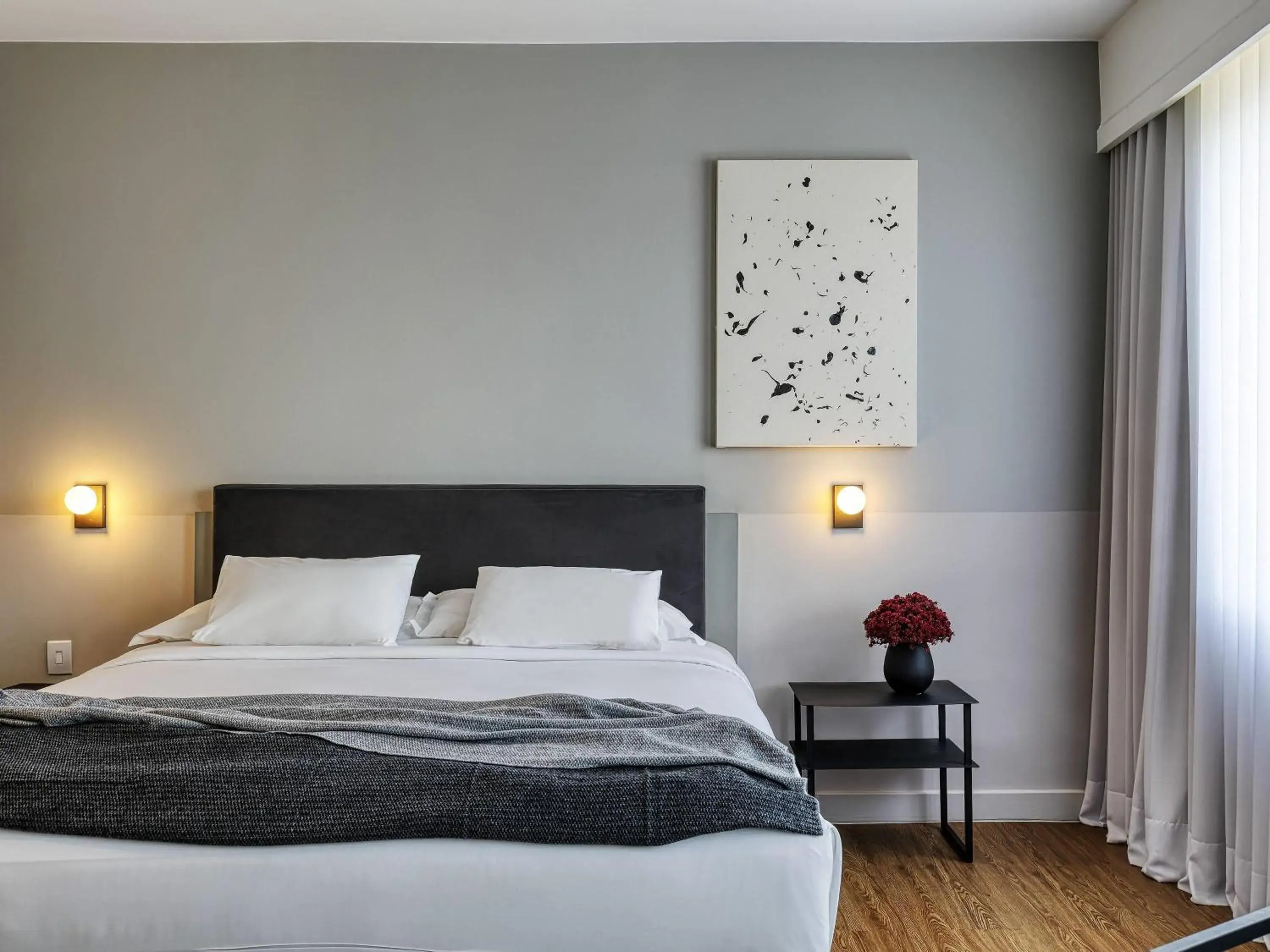 Bedroom, Bed in Caesar Business Belo Horizonte Belvedere Bedroom, Bed in Caesar Business Belo Horizonte Belvedere