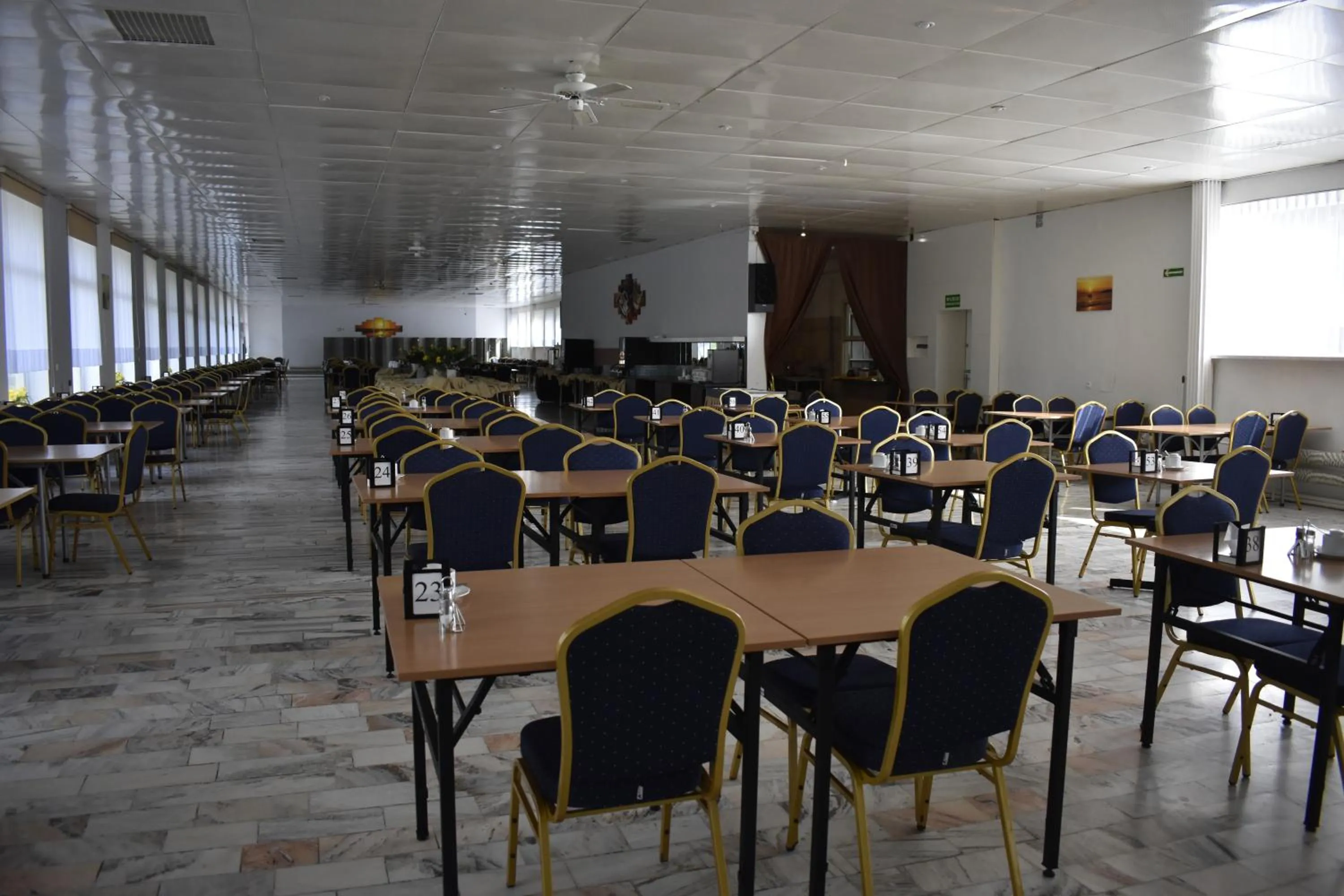 Dining area in Ośrodek Wypoczynkowy Ania Dźwirzyno