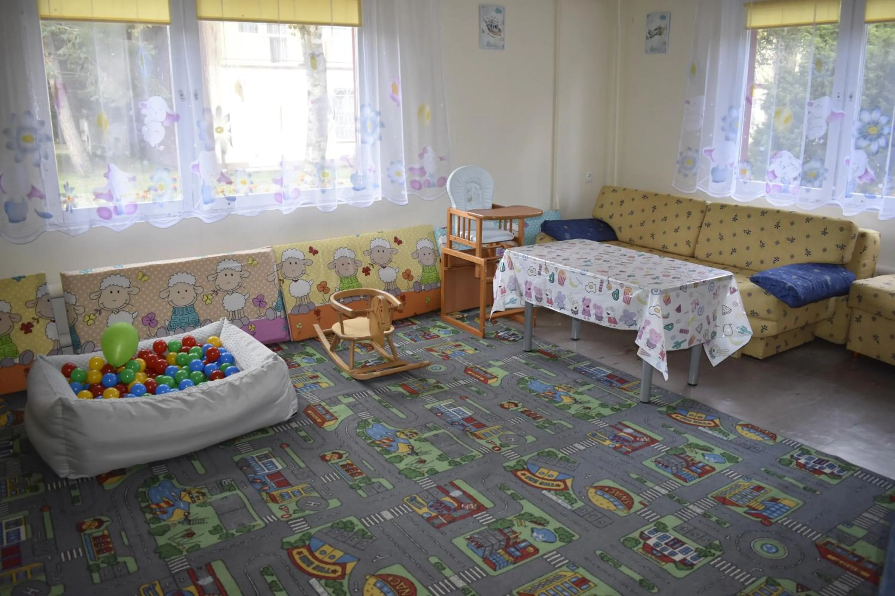 children, Bed in Ośrodek Wypoczynkowy Ania Dźwirzyno