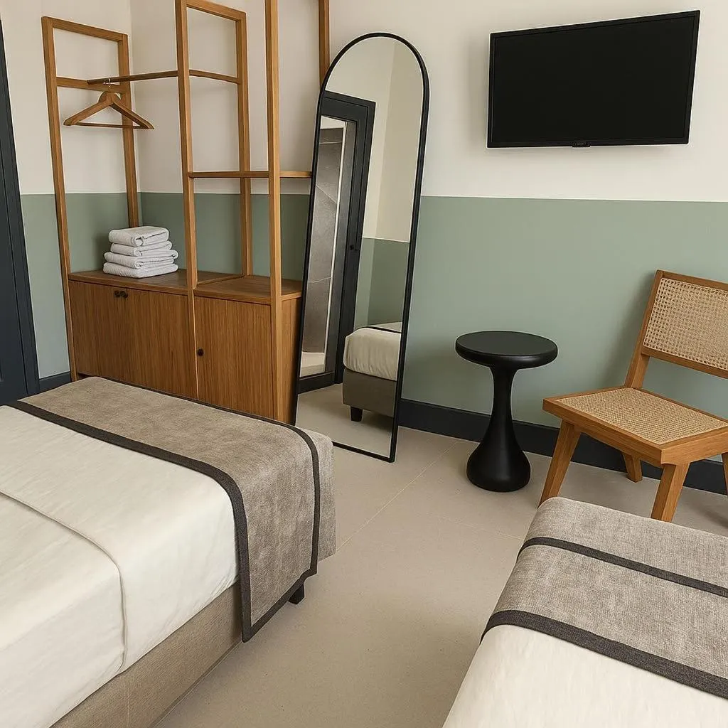 Property building, Bed in Hotel Centro Bodrum