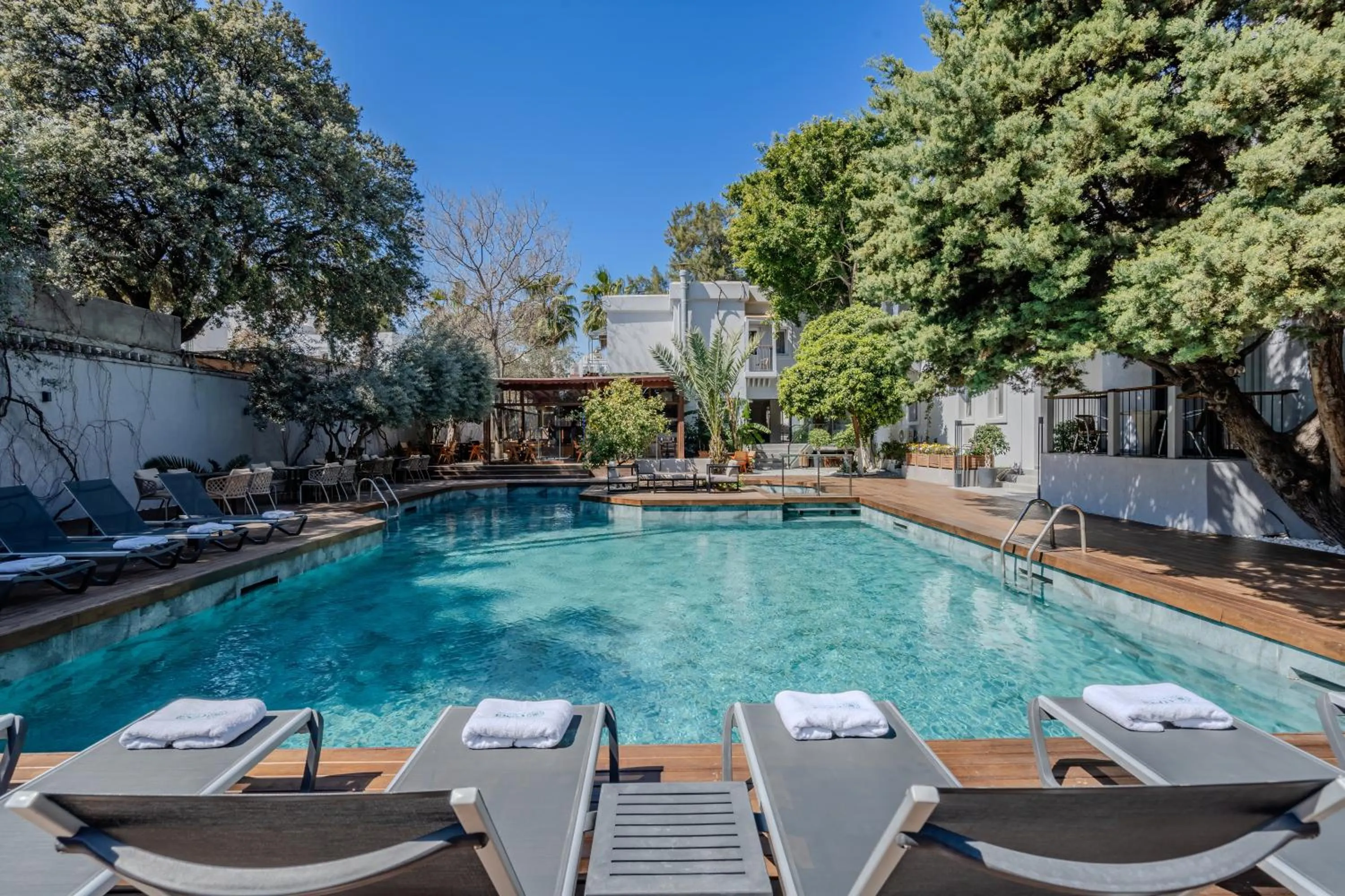 Pool view in Hotel Centro Bodrum