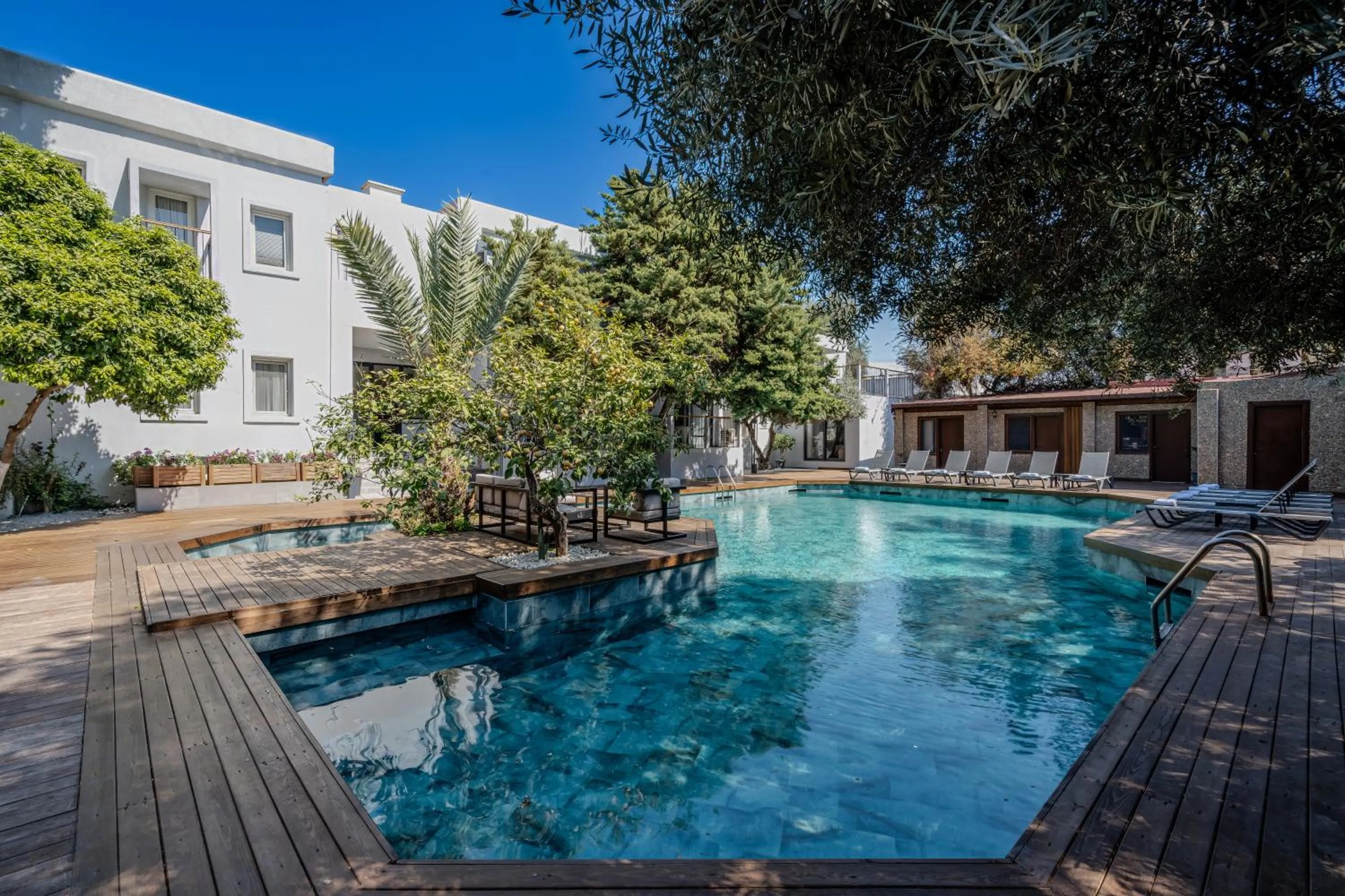 Garden view in Hotel Centro Bodrum