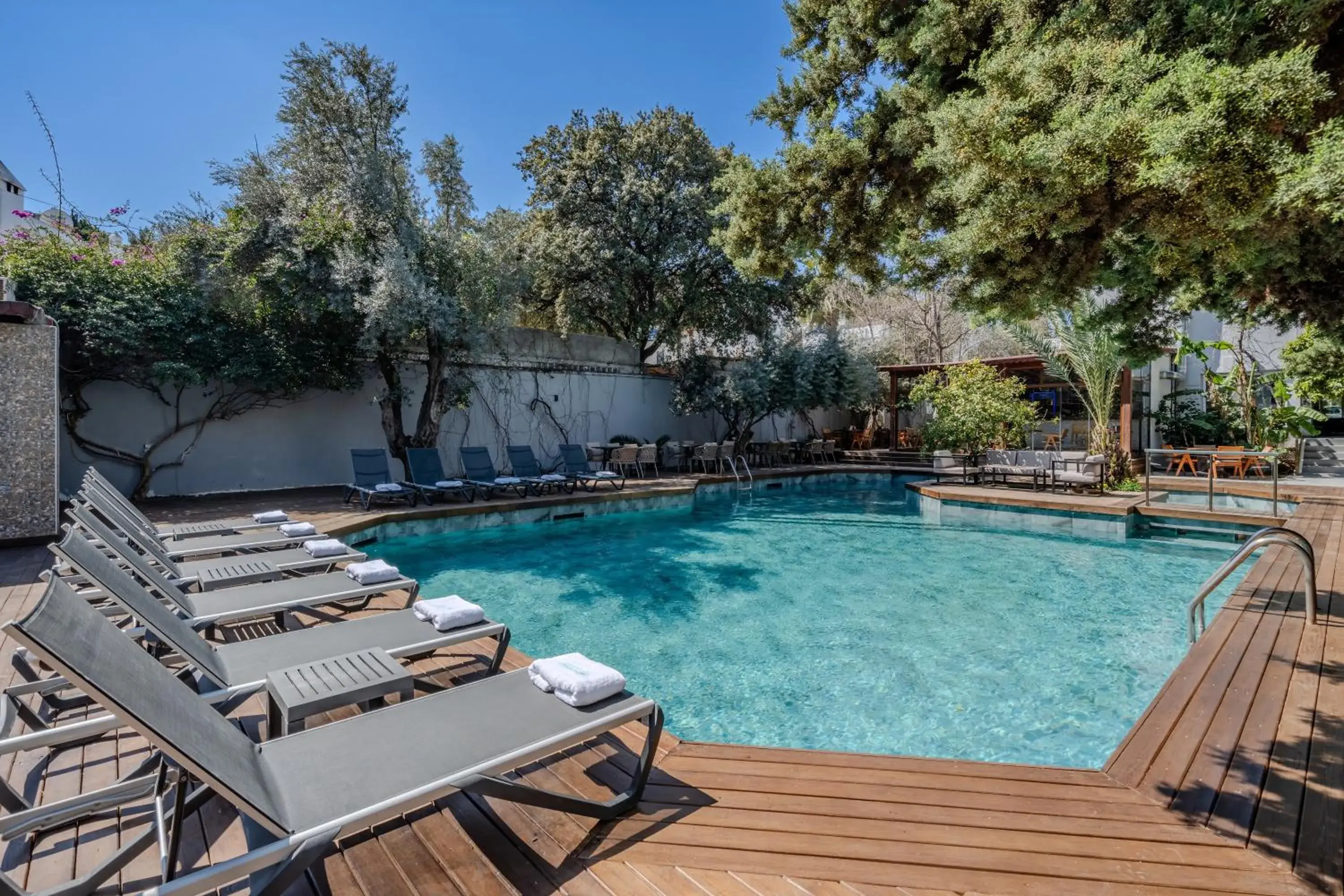 Pool view in Hotel Centro Bodrum Pool view in Hotel Centro Bodrum