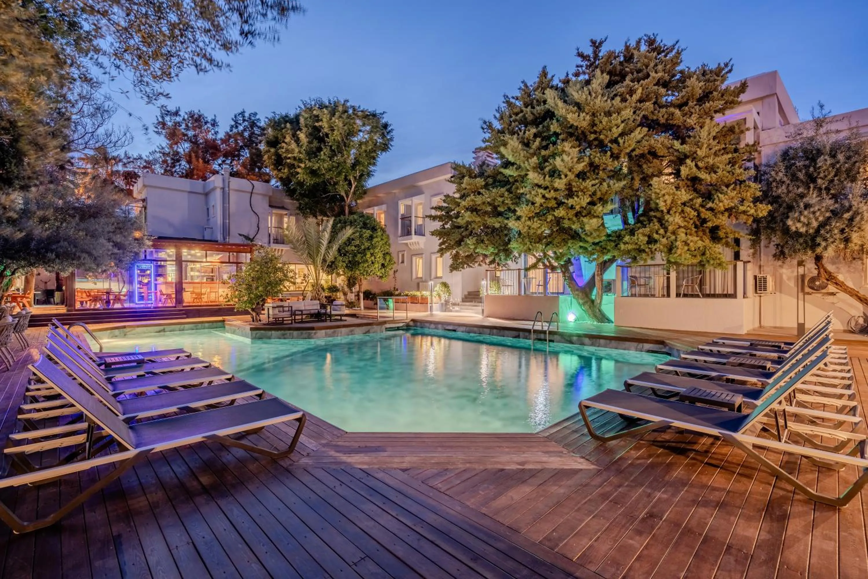 Garden view in Hotel Centro Bodrum