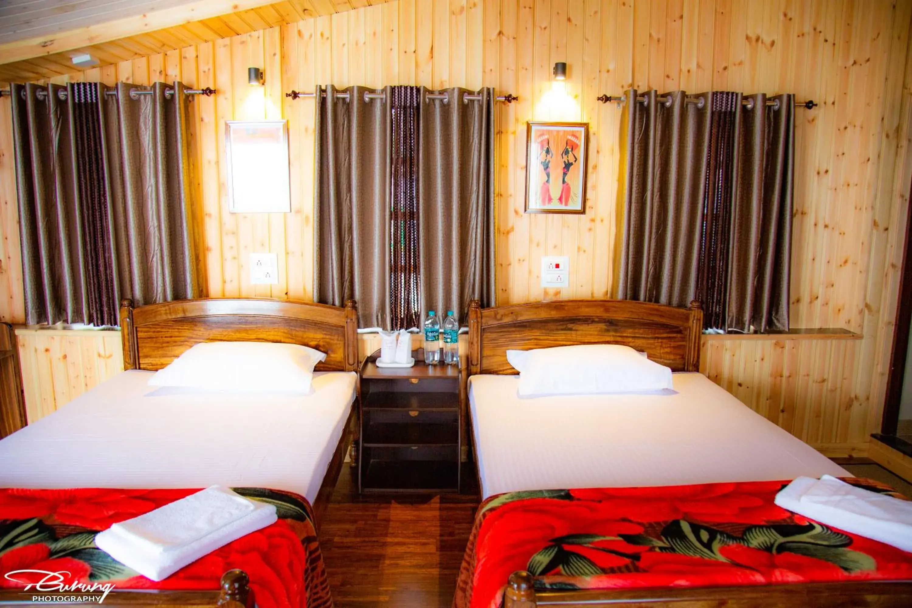 Standard Twin Room with Mountain View in Dreamhome Stay Standard Twin Room with Mountain View in Dreamhome Stay