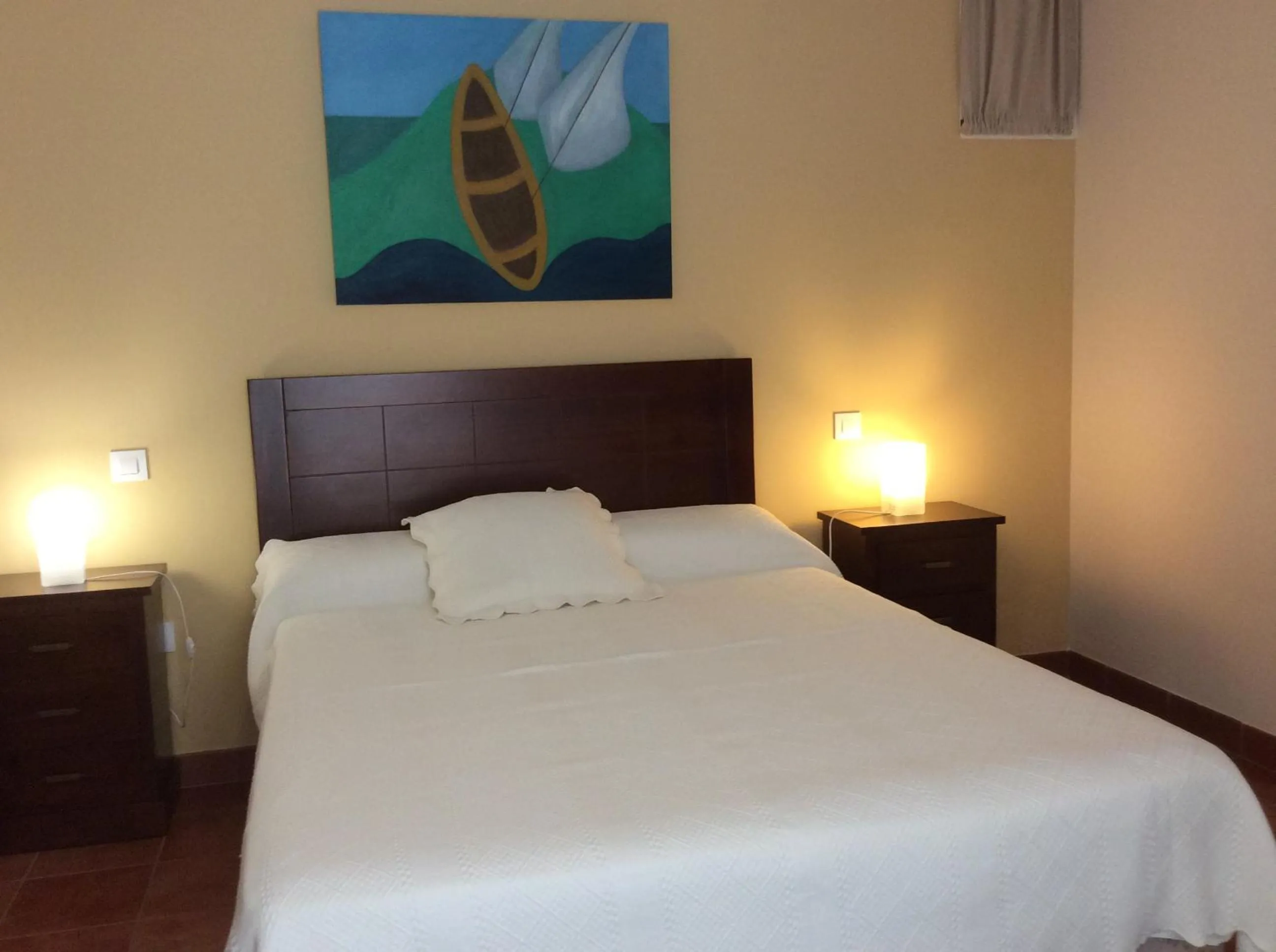 Bed in Villas La Barrosa