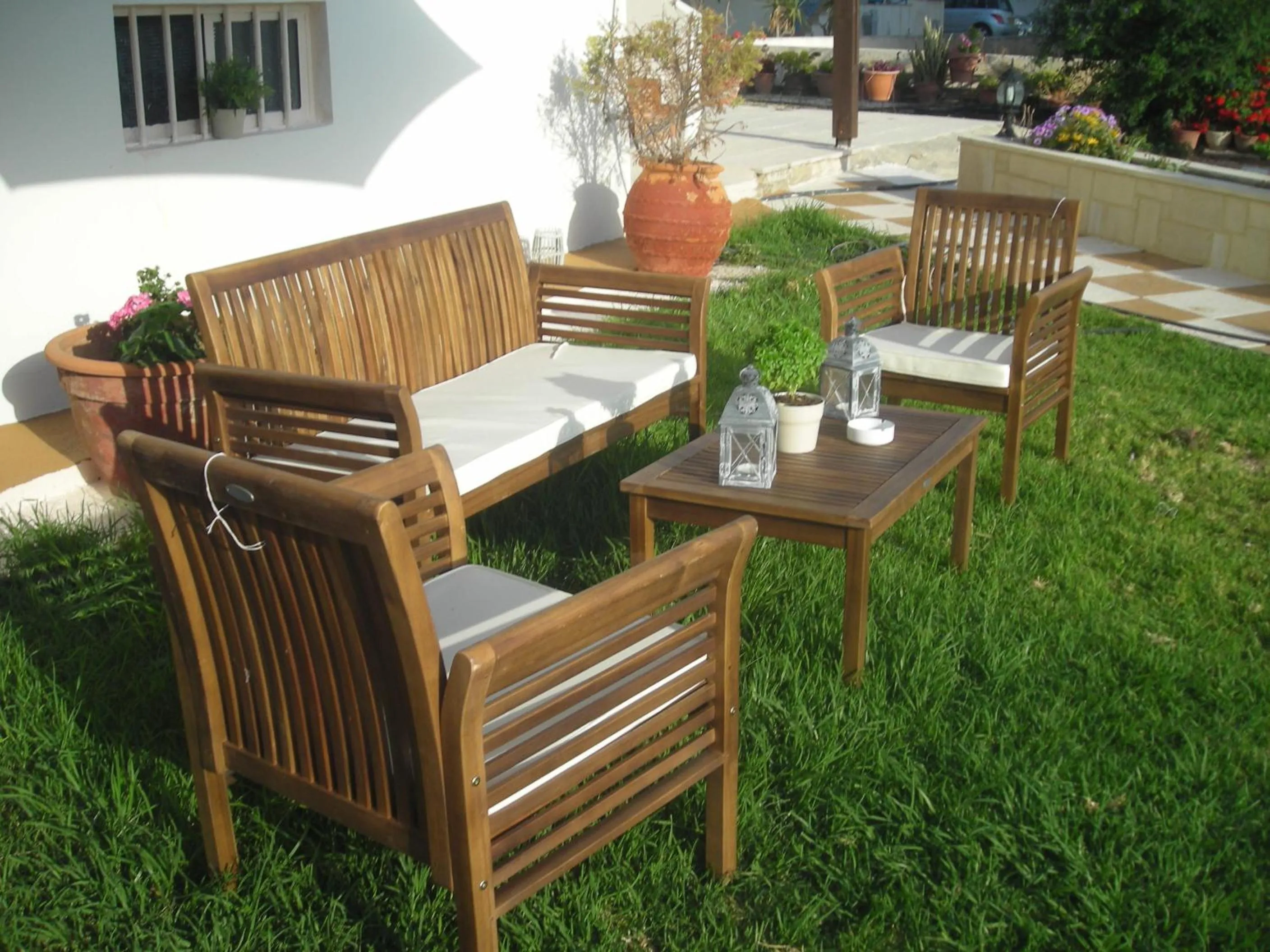 Garden in Angela Holiday Apartments