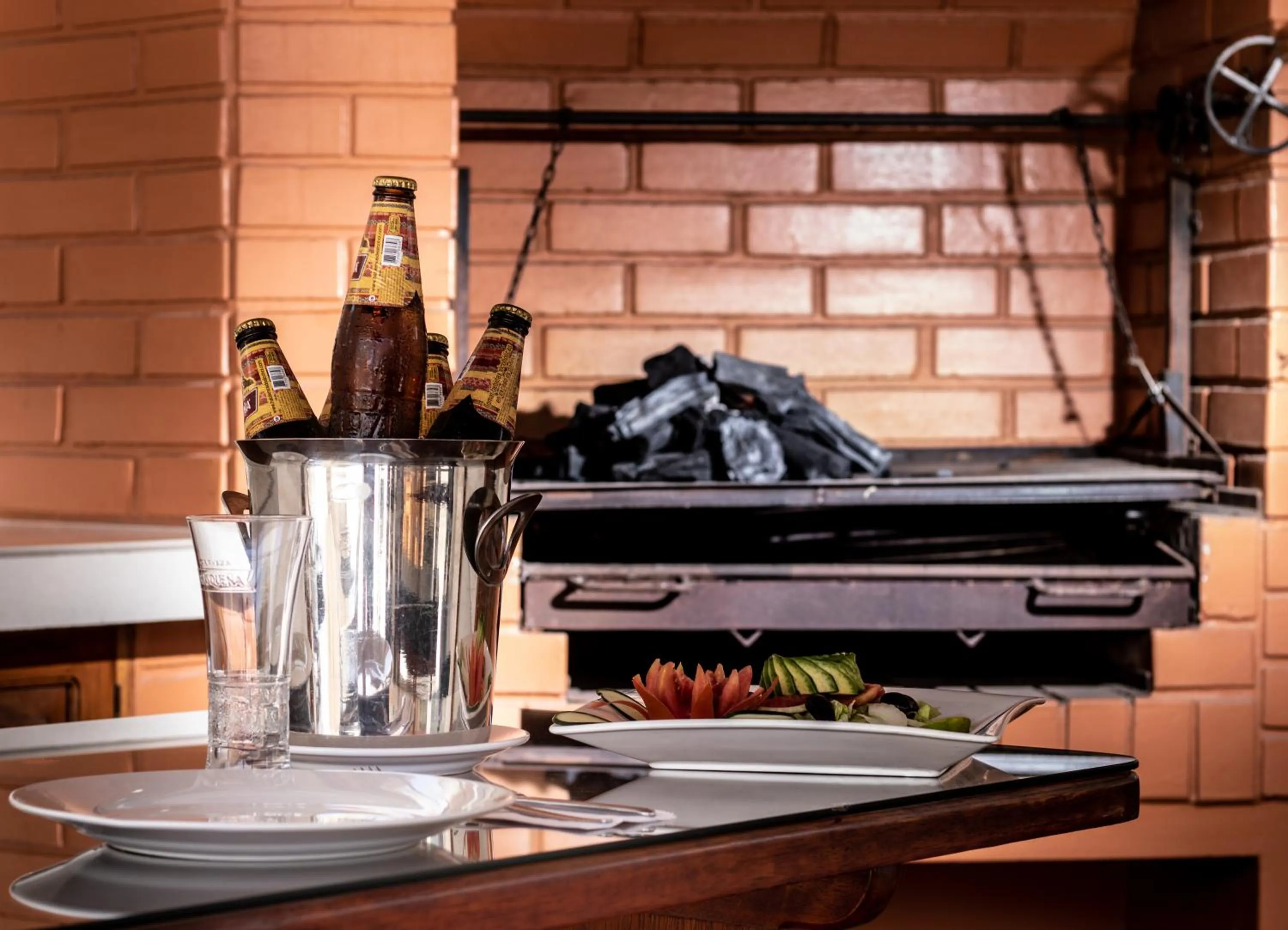 BBQ facilities in Dorado Hotel Boutique - Tacna