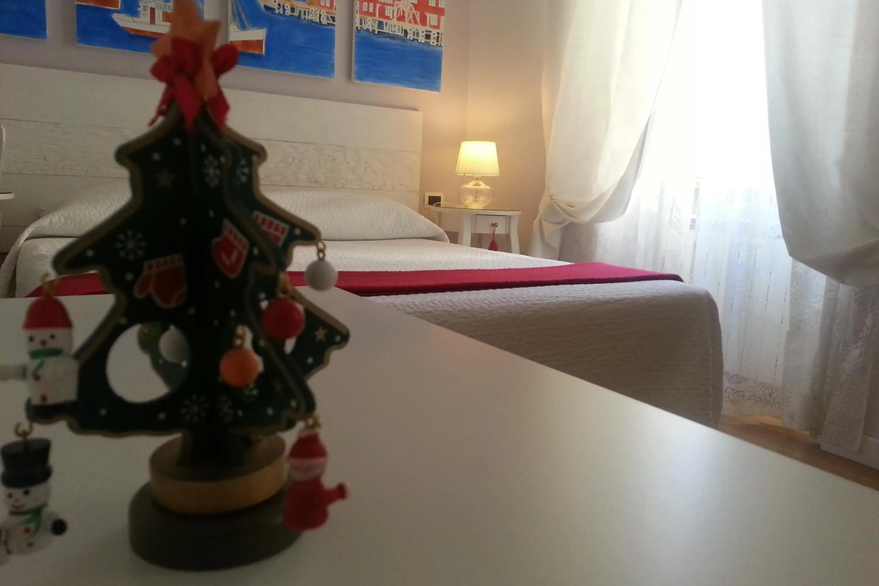 Decorative detail, Bed in Casa Martini