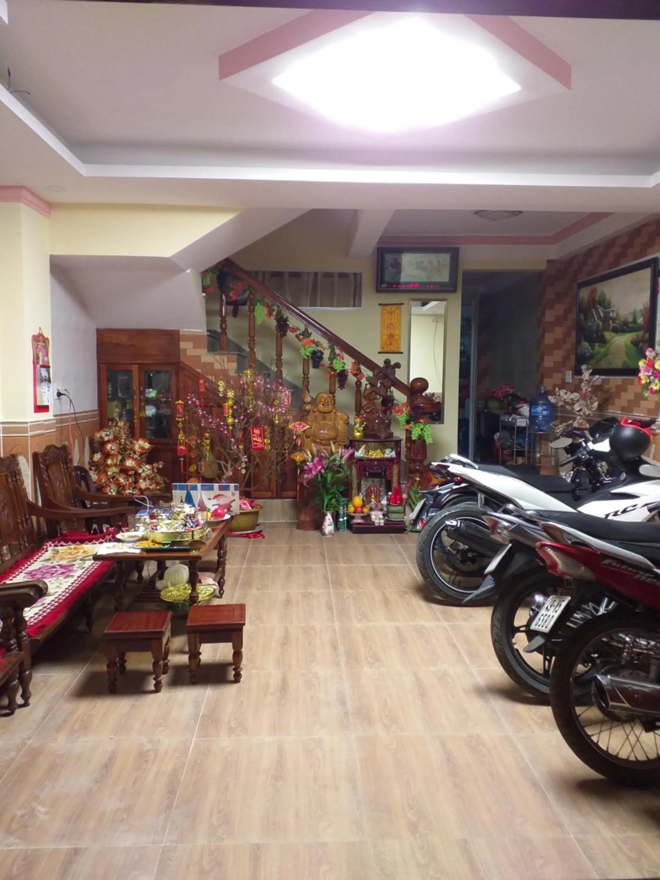 Lobby or reception in Nón Lá Guest House