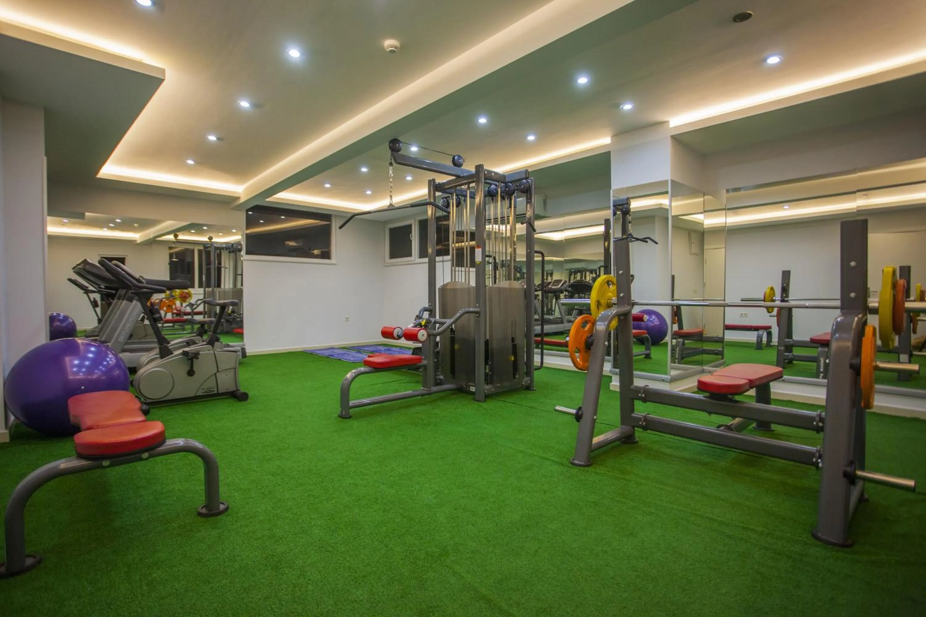 Fitness centre/facilities in Kleopatra Ada Beach Hotel